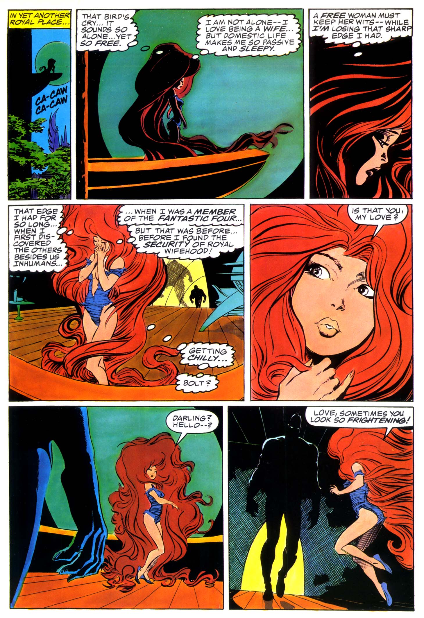 Read online Marvel Graphic Novel comic -  Issue #39 - The Inhumans - 10