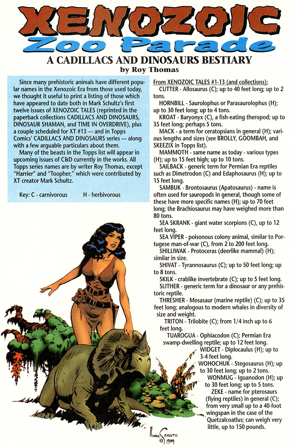Read online Cadillacs and Dinosaurs comic -  Issue #2 - 26