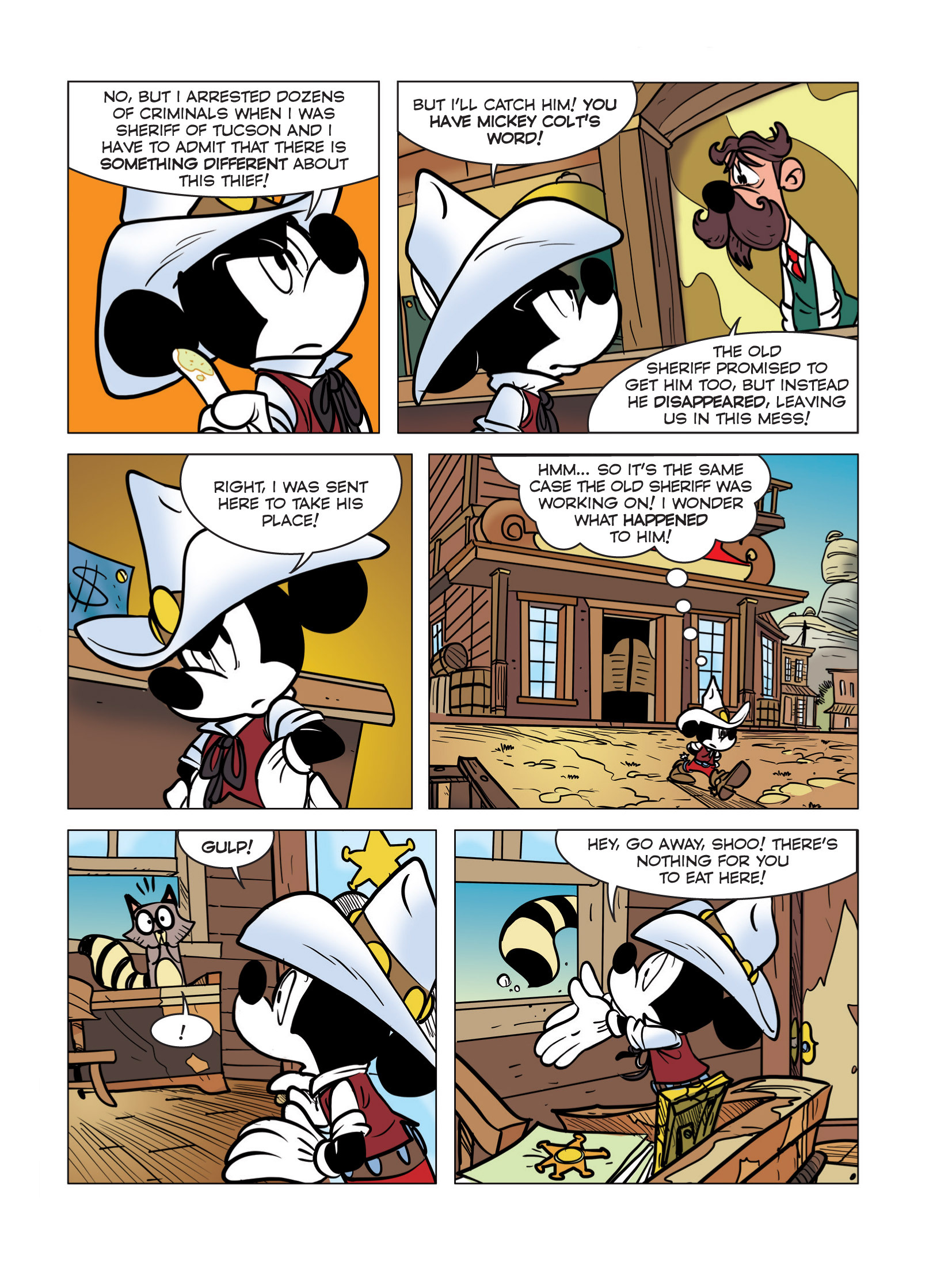 Read online Weird West Mickey: The Trick of Memory Lost comic -  Issue # Full - 9