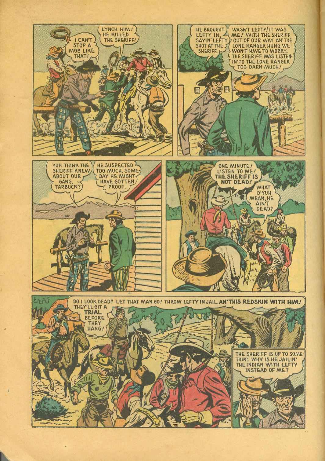 Read online The Lone Ranger (1948) comic -  Issue #28 - 12