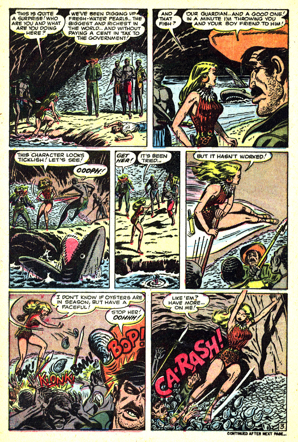 Read online Lorna, The Jungle Girl comic -  Issue #8 - 12