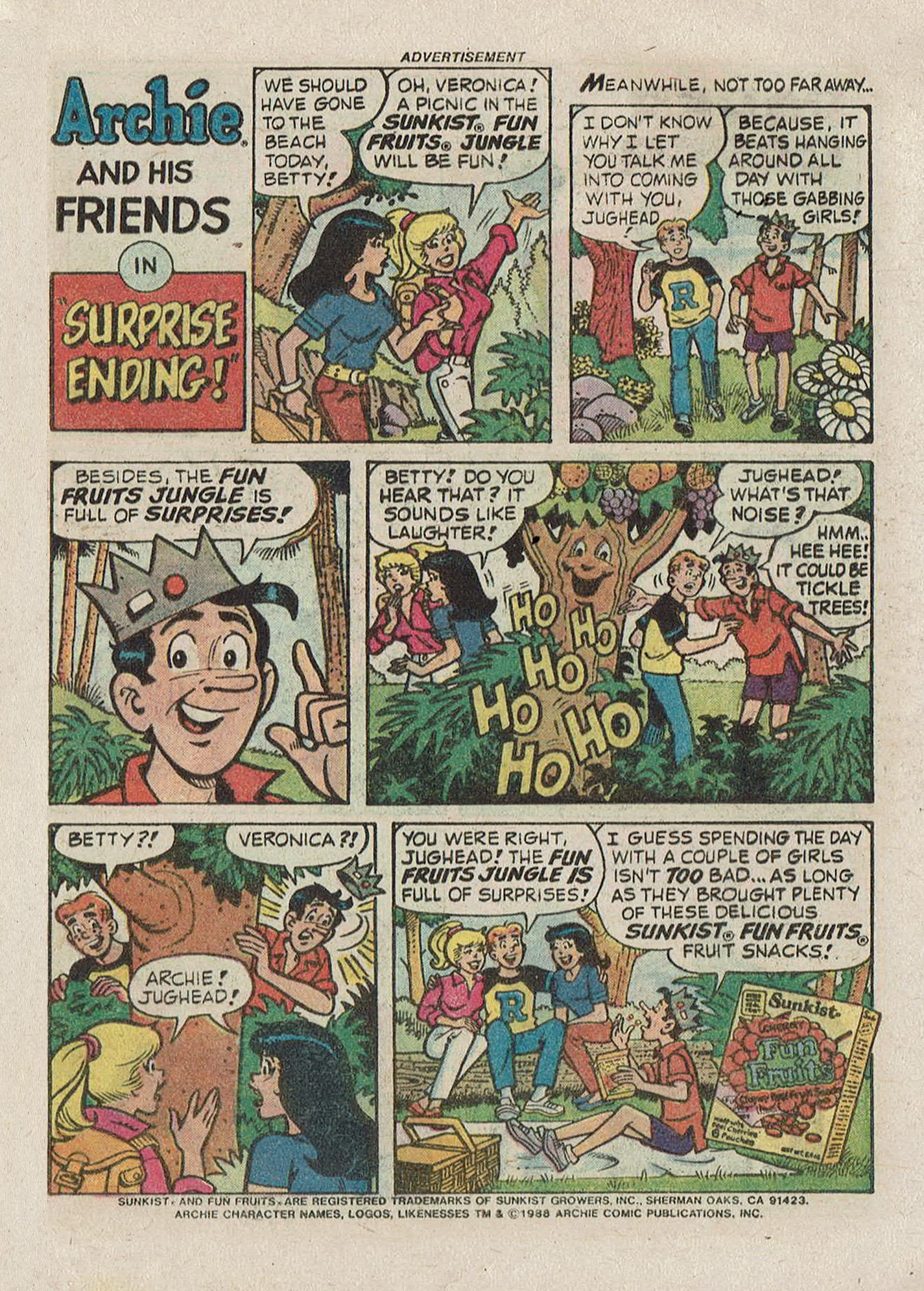Read online Jughead Jones Comics Digest comic -  Issue #54 - 9