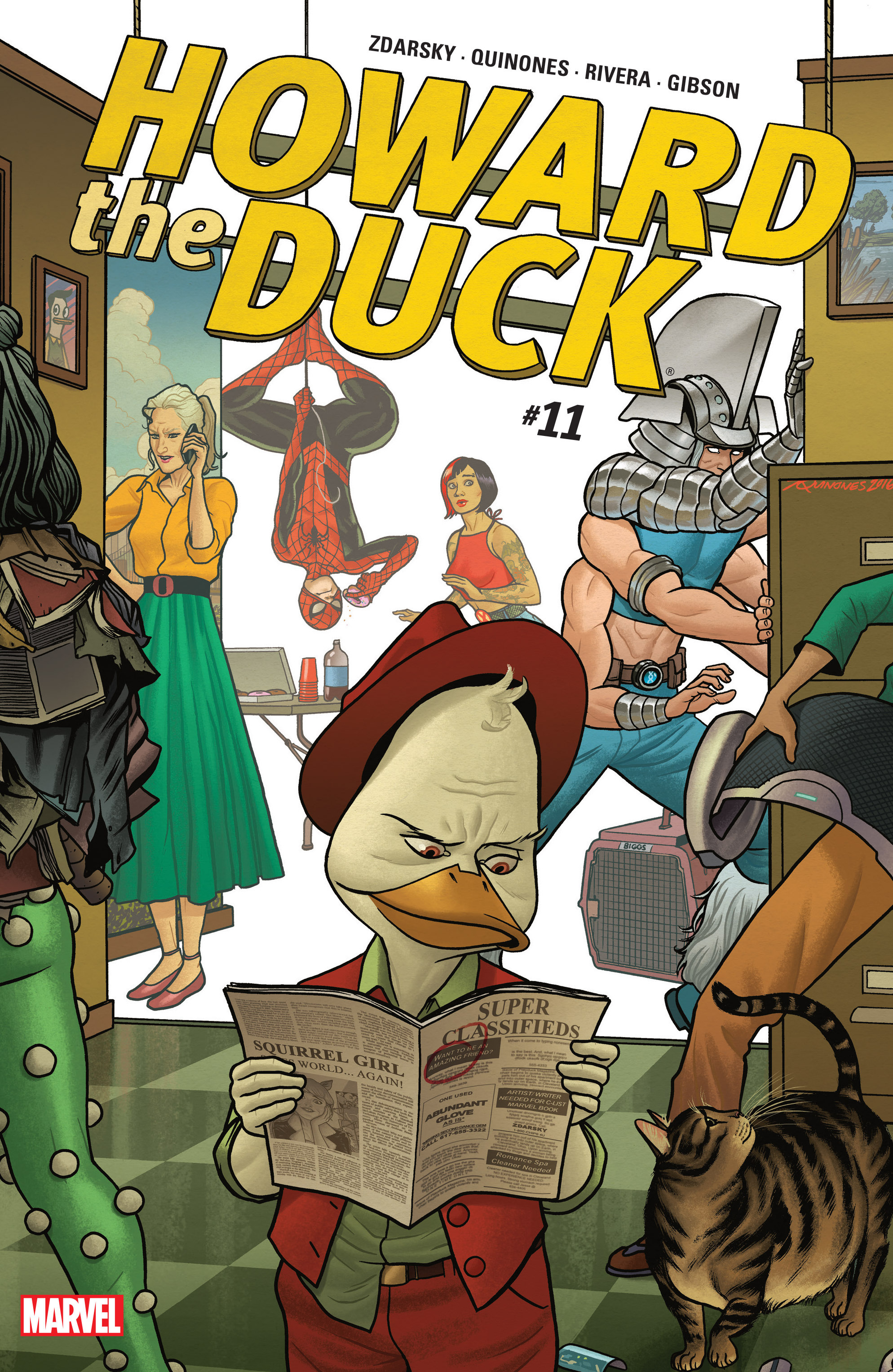 Read online Howard the Duck (2016) comic -  Issue #11 - 1