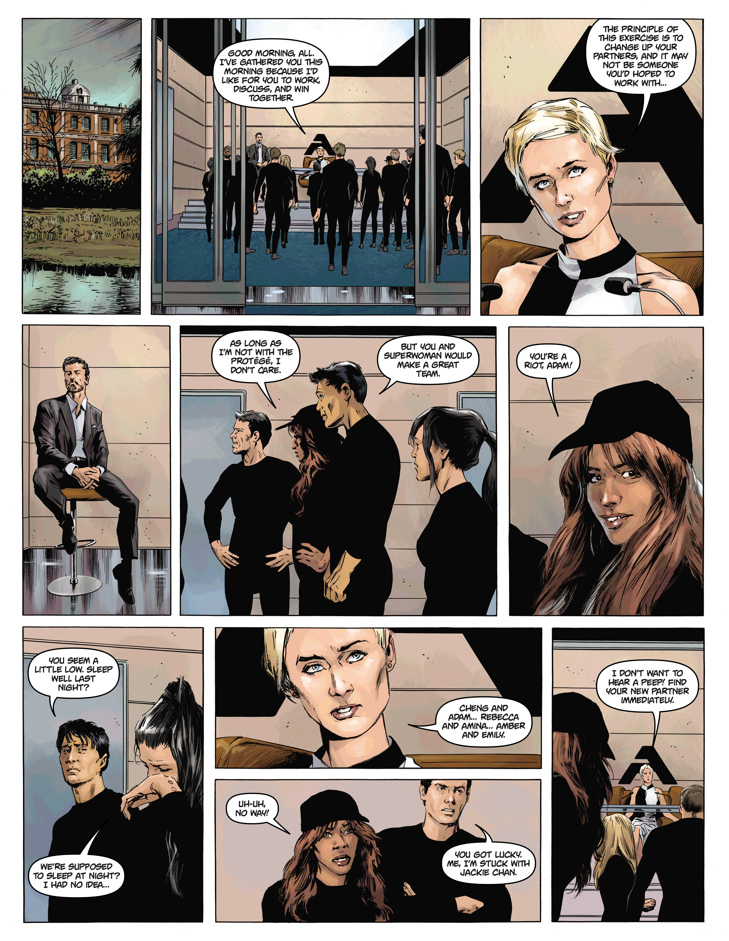 Read online Amber Blake: Operation Dragonfly comic -  Issue # Full - 10