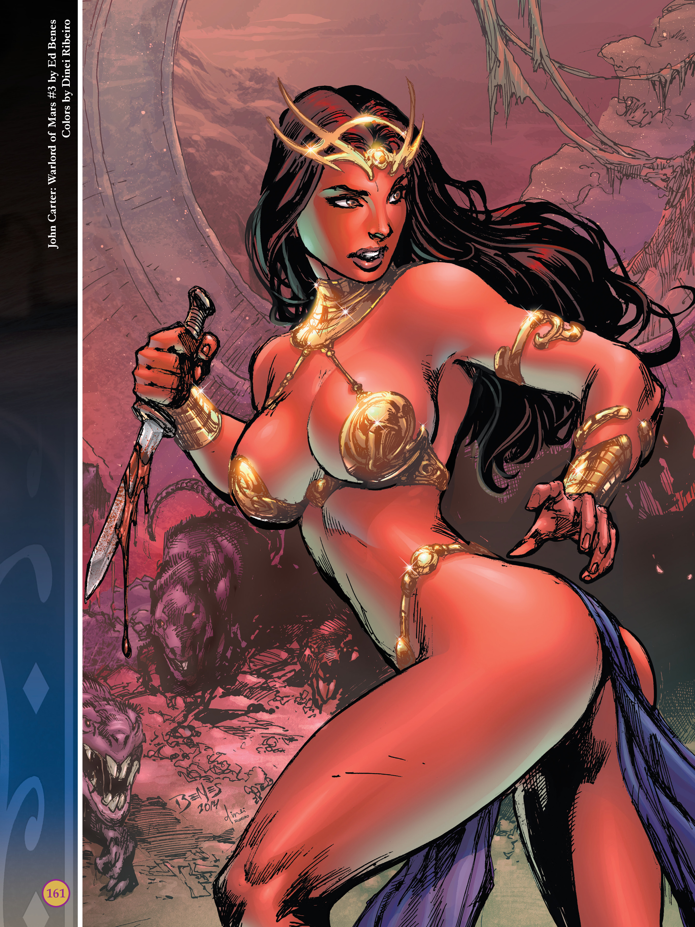 Read online The Art of Dejah Thoris and the Worlds of Mars comic -  Issue # TPB 2 (Part 2) - 60