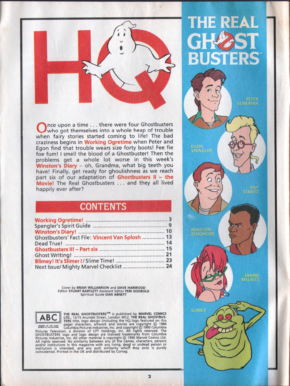 Read online The Real Ghostbusters comic -  Issue #83 - 2