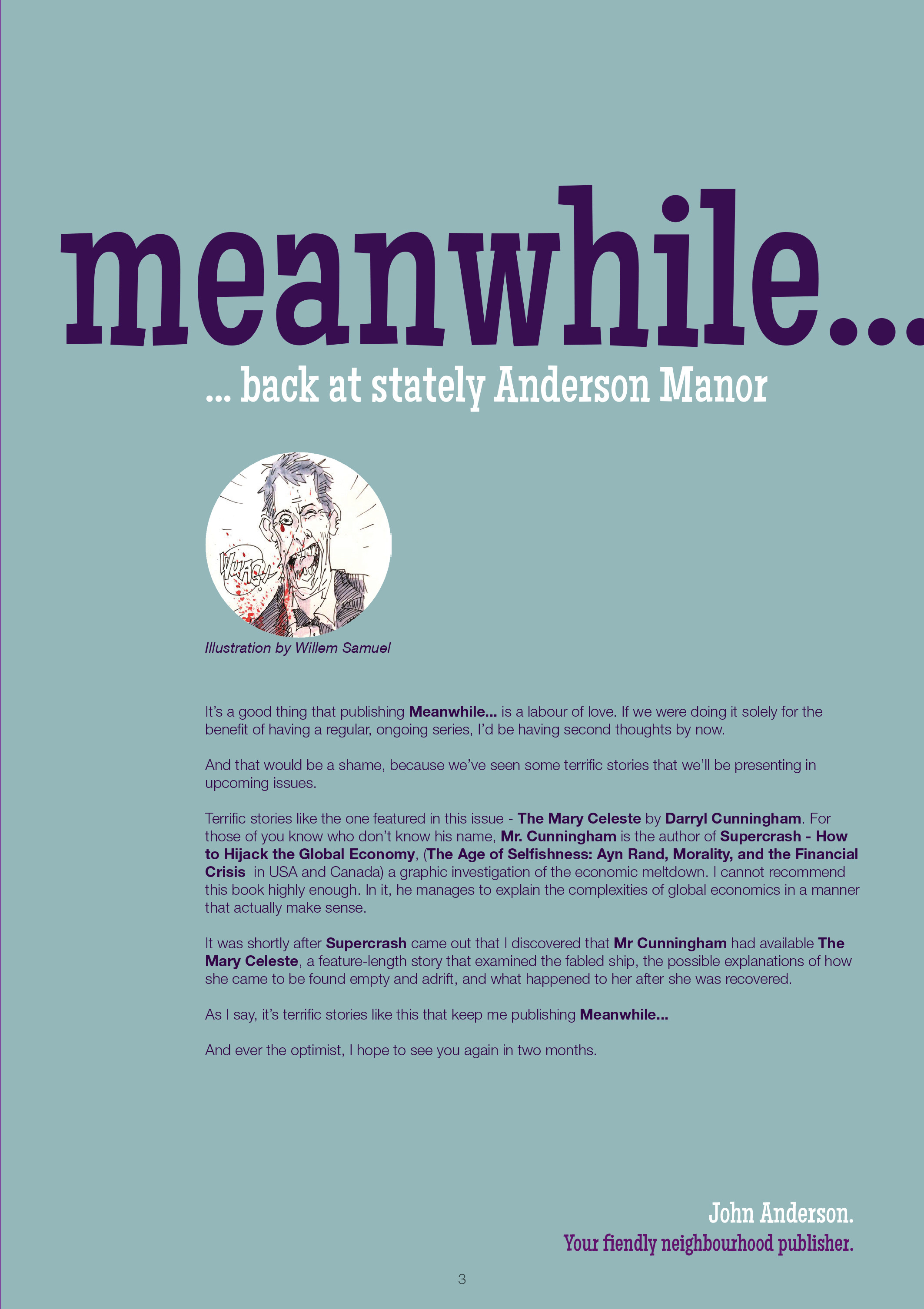 Read online Meanwhile... comic -  Issue #4 - 3