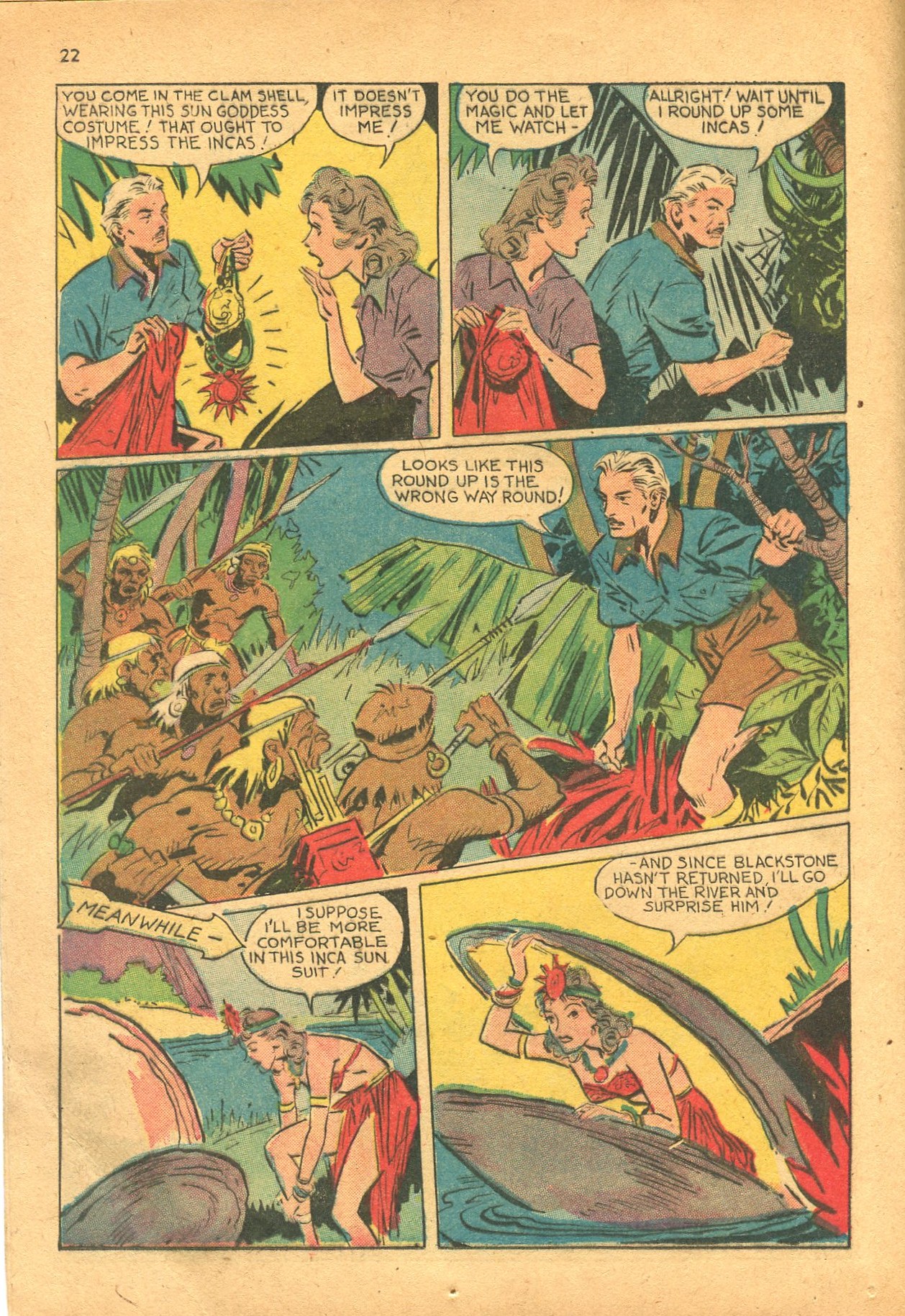 Read online Super-Magician Comics comic -  Issue #18 - 22