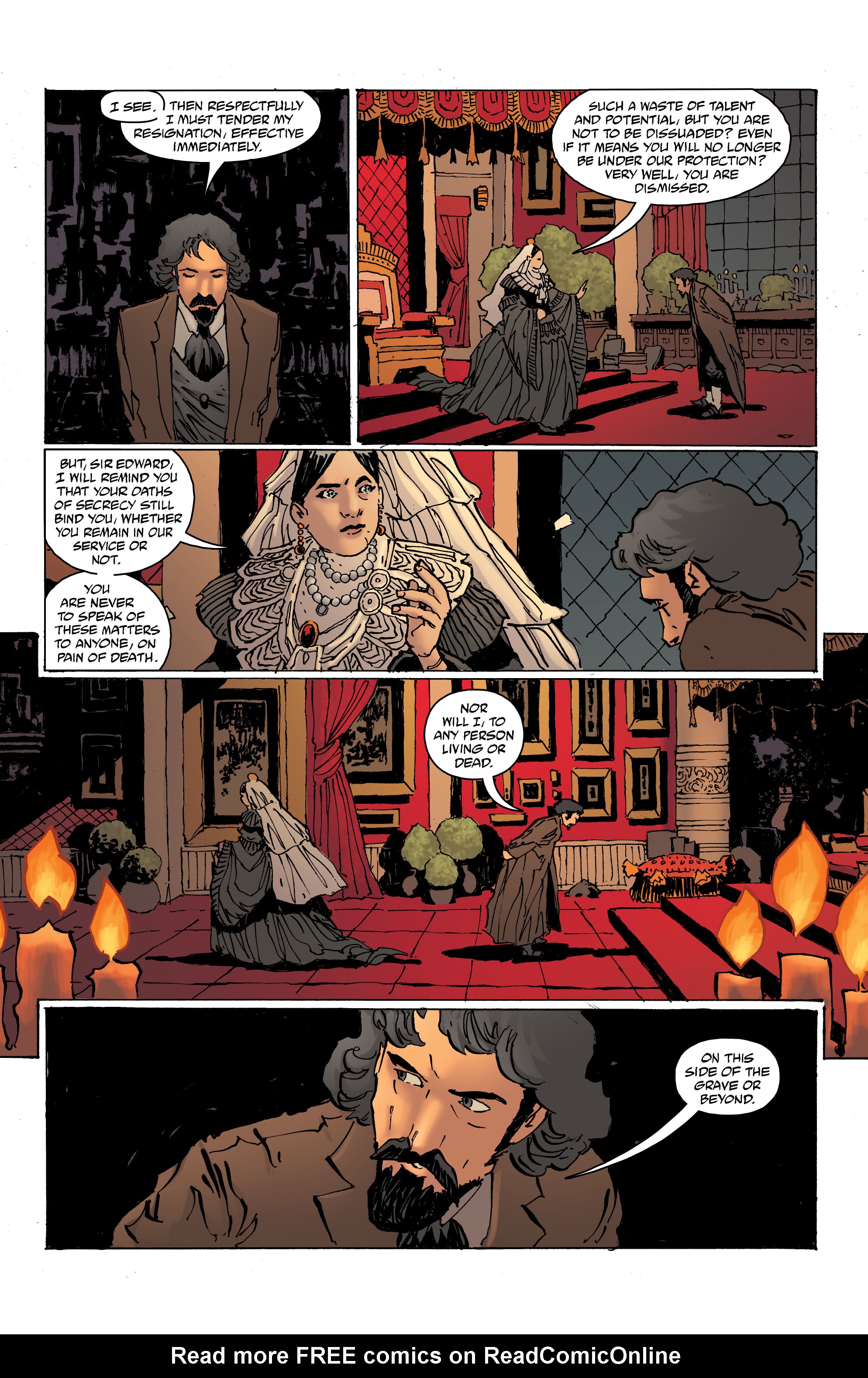 Read online Witchfinder: The Reign of Darkness comic -  Issue #5 - 22