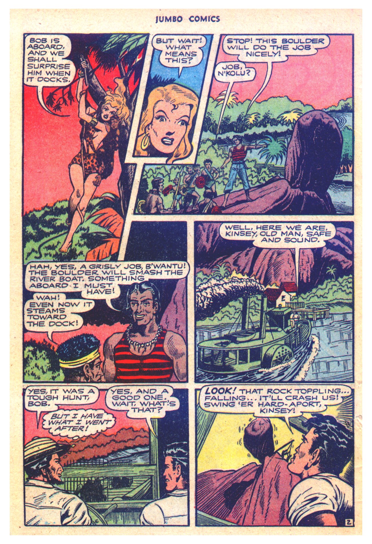 Read online Jumbo Comics comic -  Issue #98 - 4