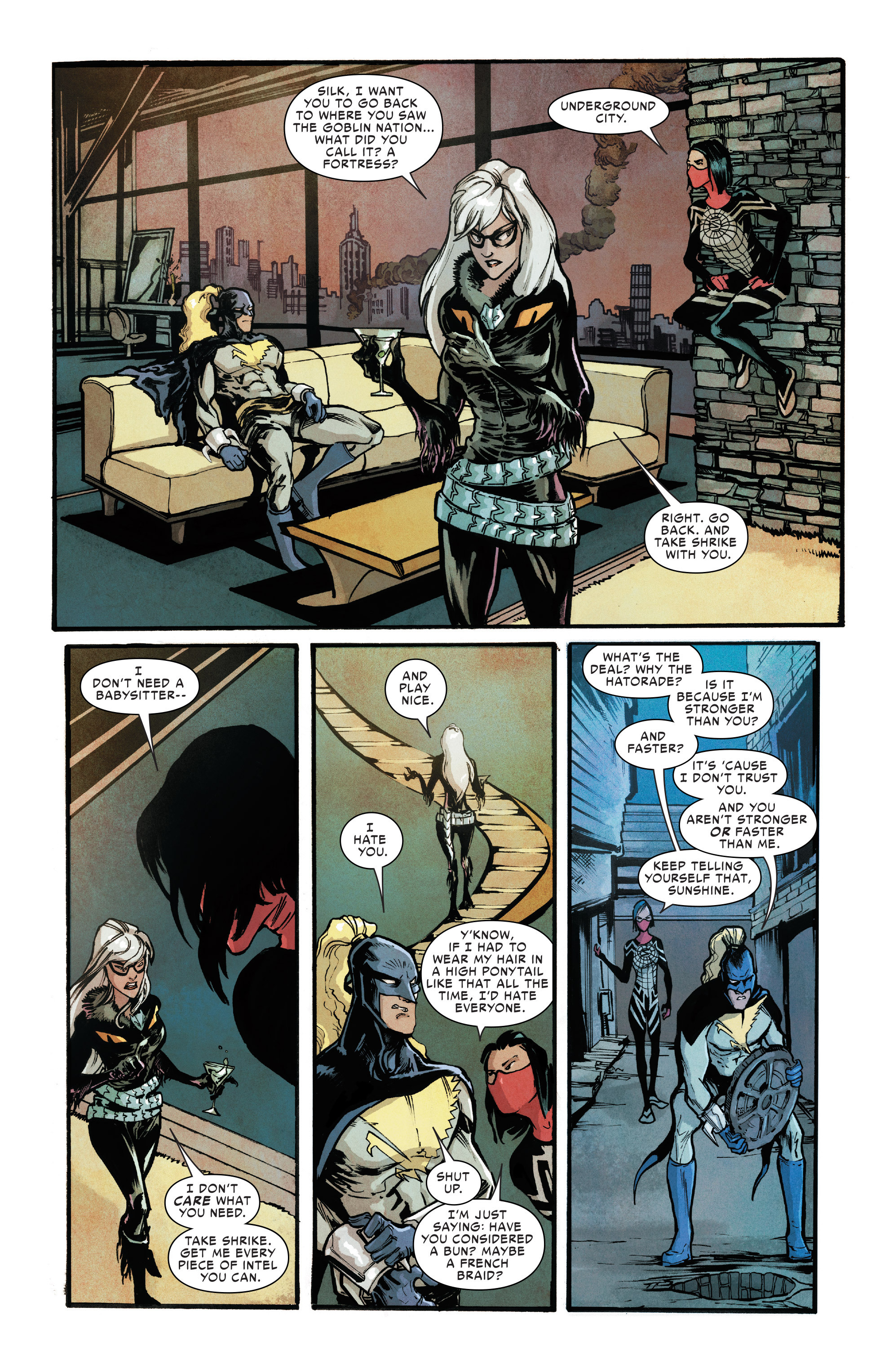Read online Silk (2016) comic -  Issue #3 - 14