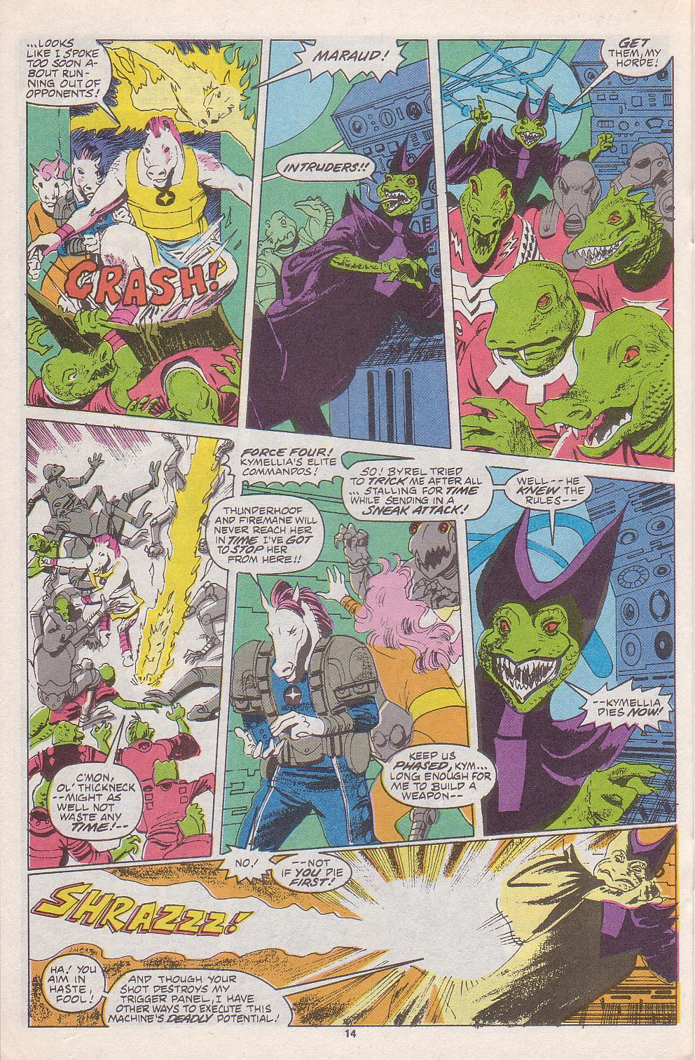 Read online Power Pack (1984) comic -  Issue #51 - 12