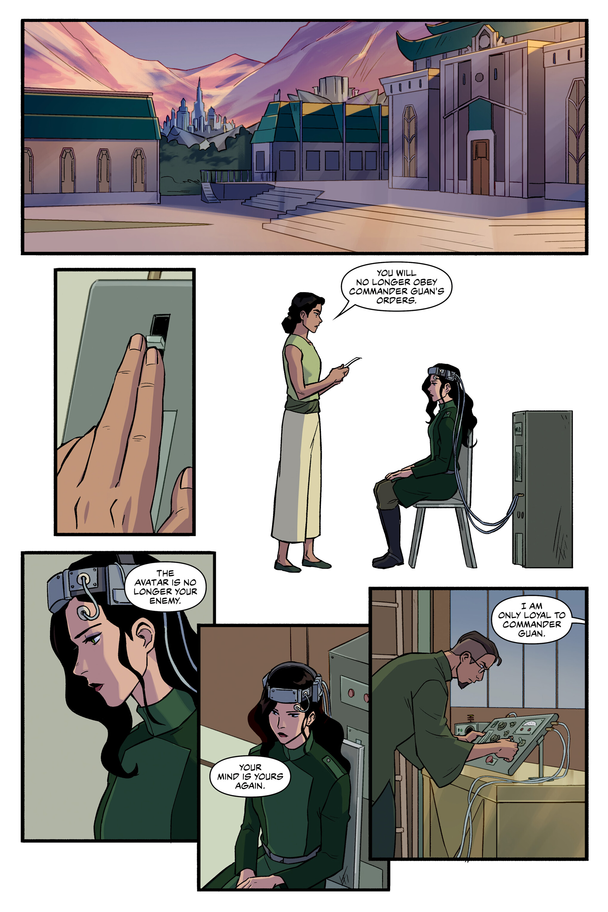 Read online Nickelodeon The Legend of Korra: Ruins of the Empire comic -  Issue # TPB 3 - 22