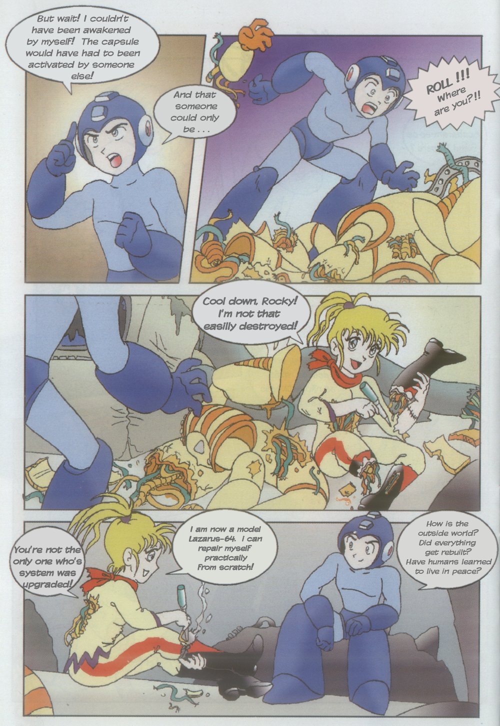 Read online Novas Aventuras de Megaman comic -  Issue #1 - 14
