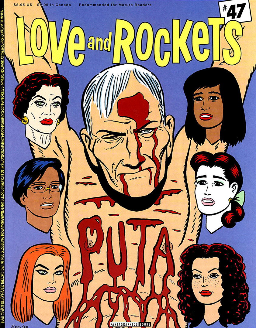 Read online Love and Rockets (1982) comic -  Issue #47 - 1