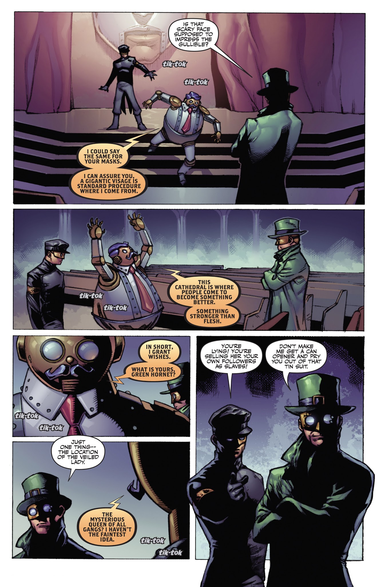 Read online Legenderry: Green Hornet comic -  Issue #2 - 12