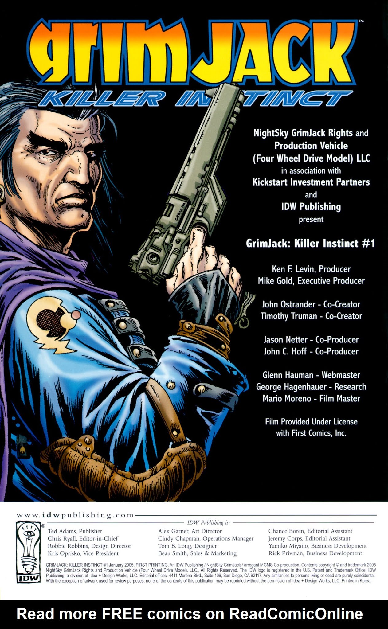 Read online Grimjack: Killer Instinct comic -  Issue #1 - 2