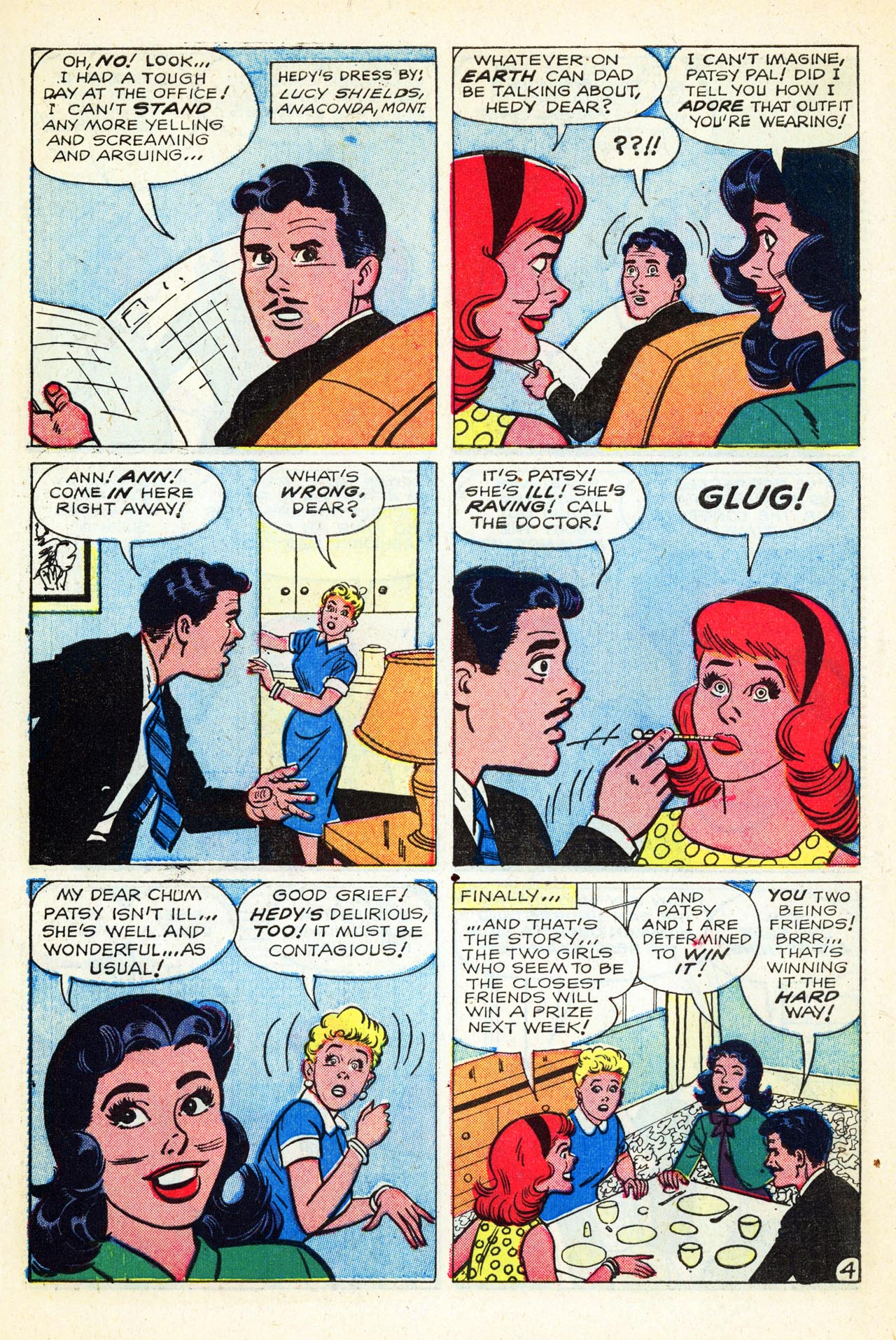 Read online Patsy and Hedy comic -  Issue #66 - 6