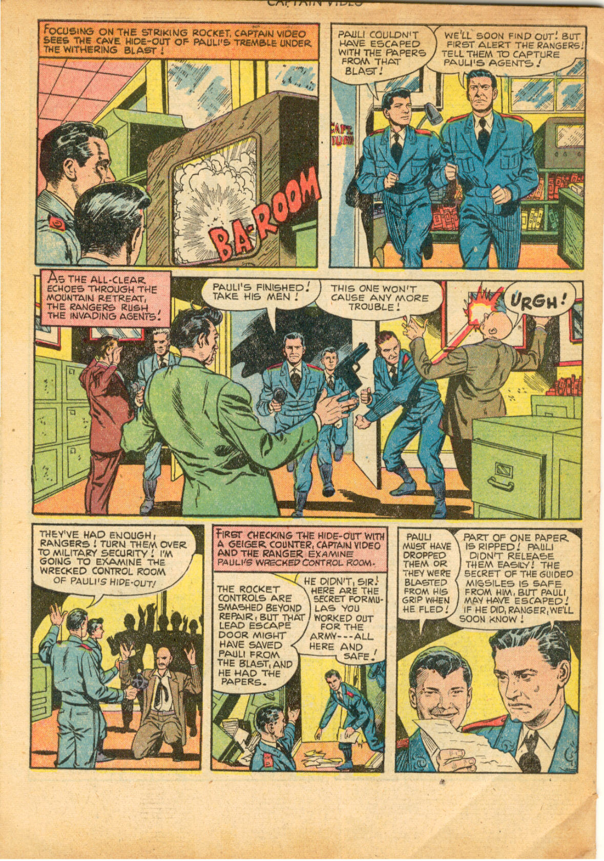 Read online Captain Video comic -  Issue # 005 (1951) (loftypilot) c2c - 34