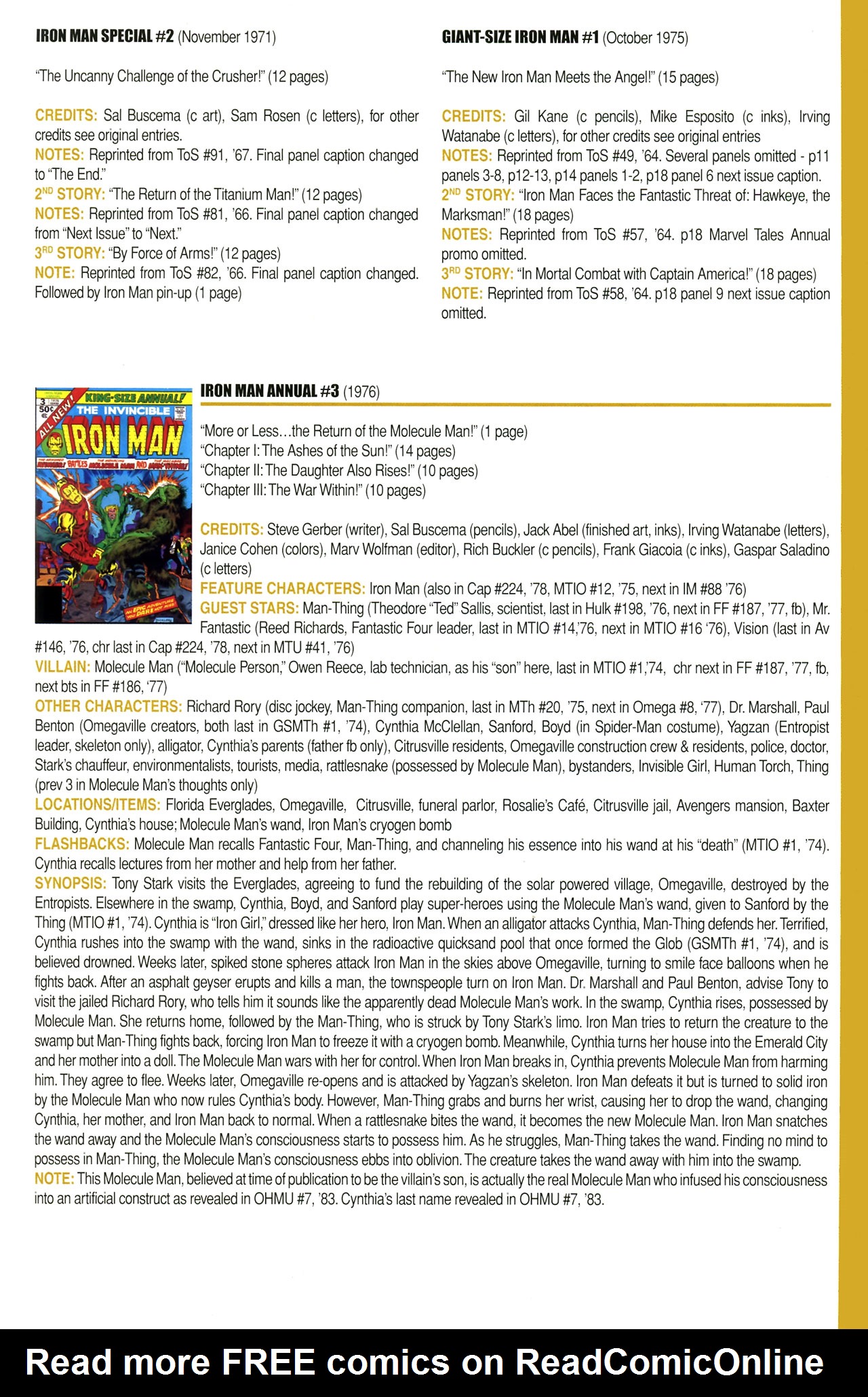 Read online Official Index to the Marvel Universe comic -  Issue #4 - 33