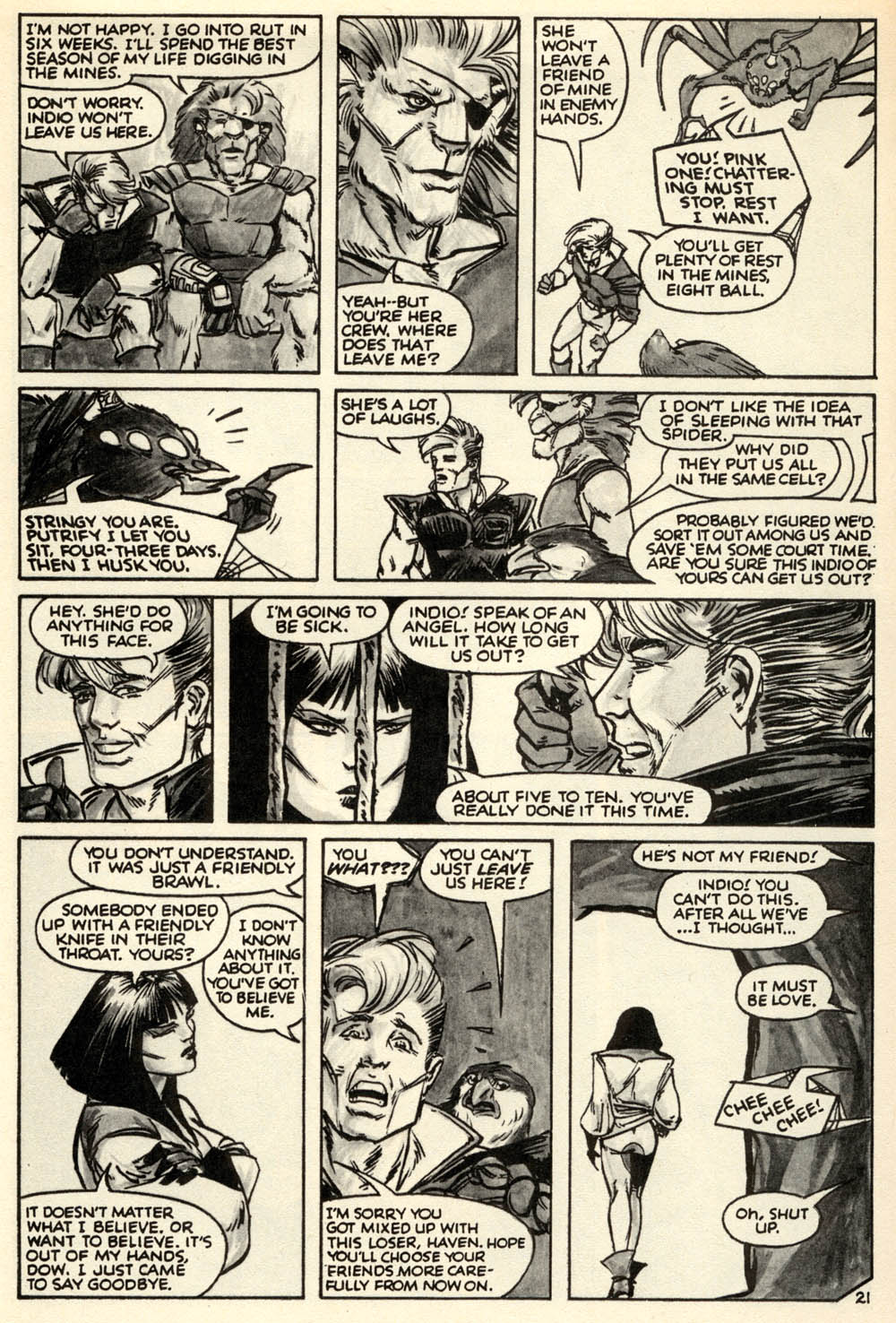 Read online Fusion (1987) comic -  Issue #1 - 22
