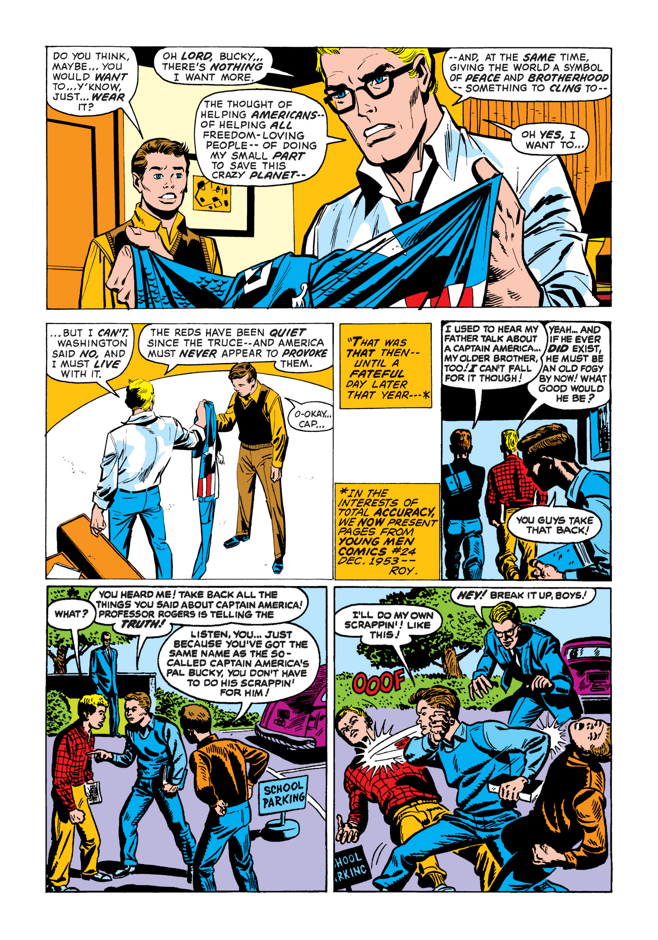 Read online Marvel Masterworks: Captain America comic -  Issue # TPB 7 (Part 2) - 50