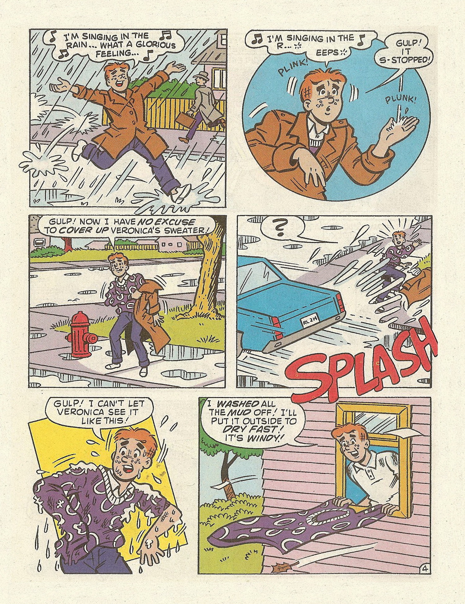 Read online Betty and Veronica Digest Magazine comic -  Issue #72 - 16