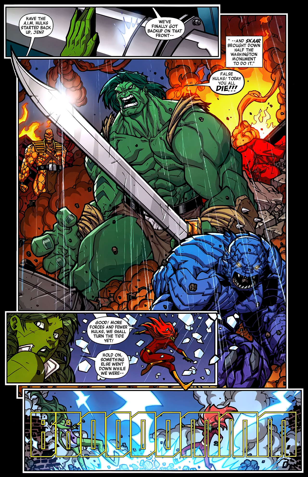 Fall Of The Hulks The Savage She Hulks Issue Read Fall Of The Hulks