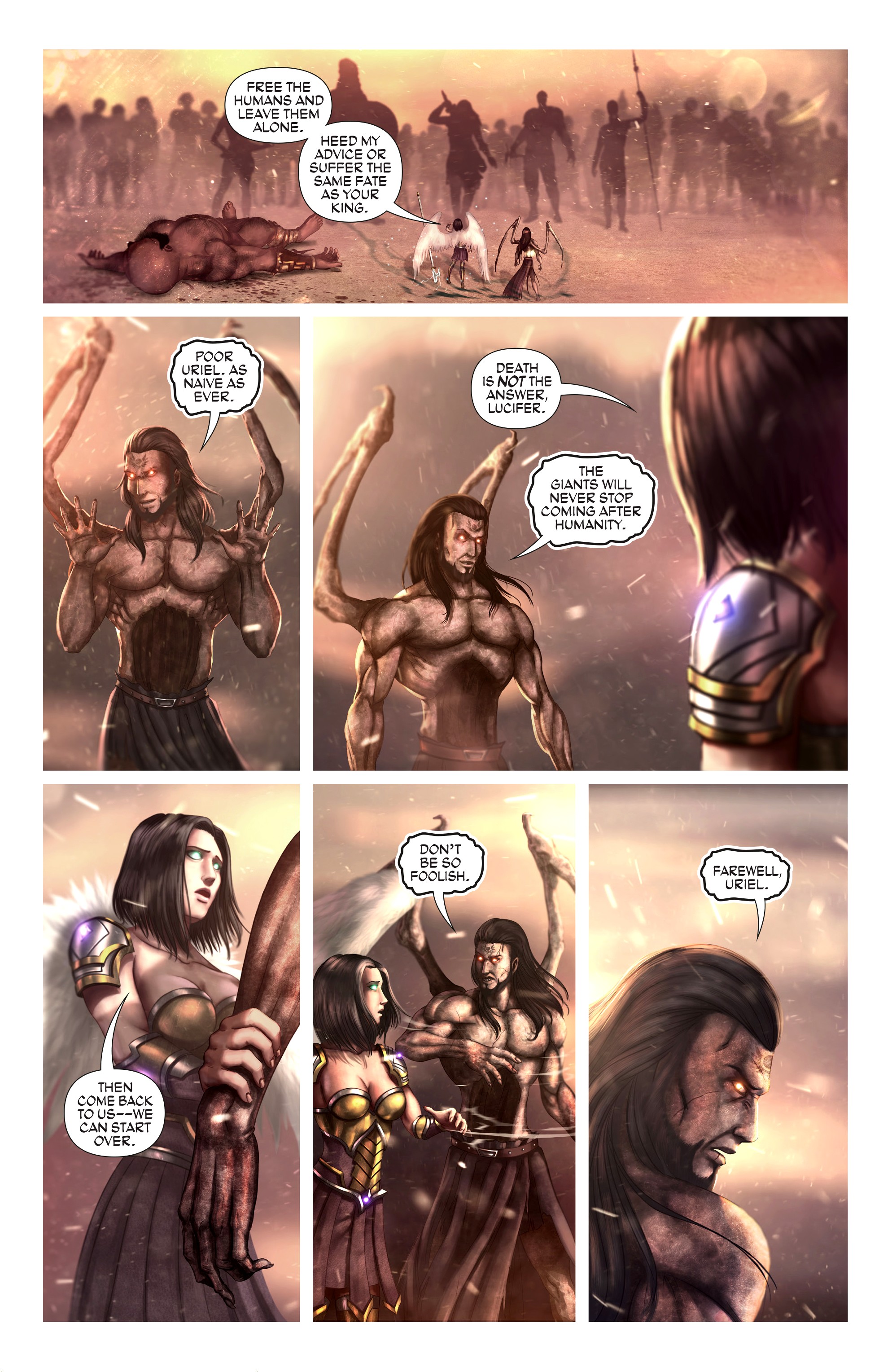 Read online Knights of the Golden Sun comic -  Issue #4 - 22