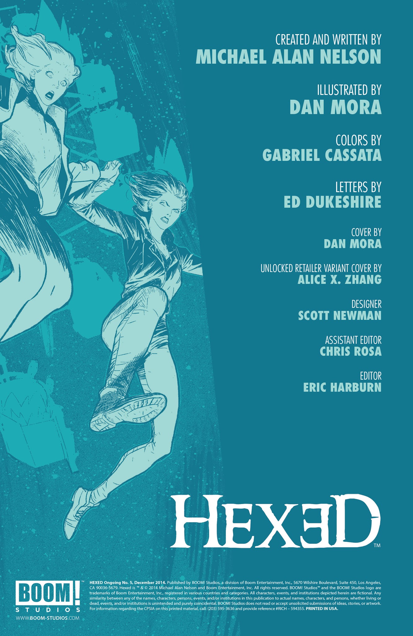 Read online Hexed (2014) comic -  Issue #5 - 2