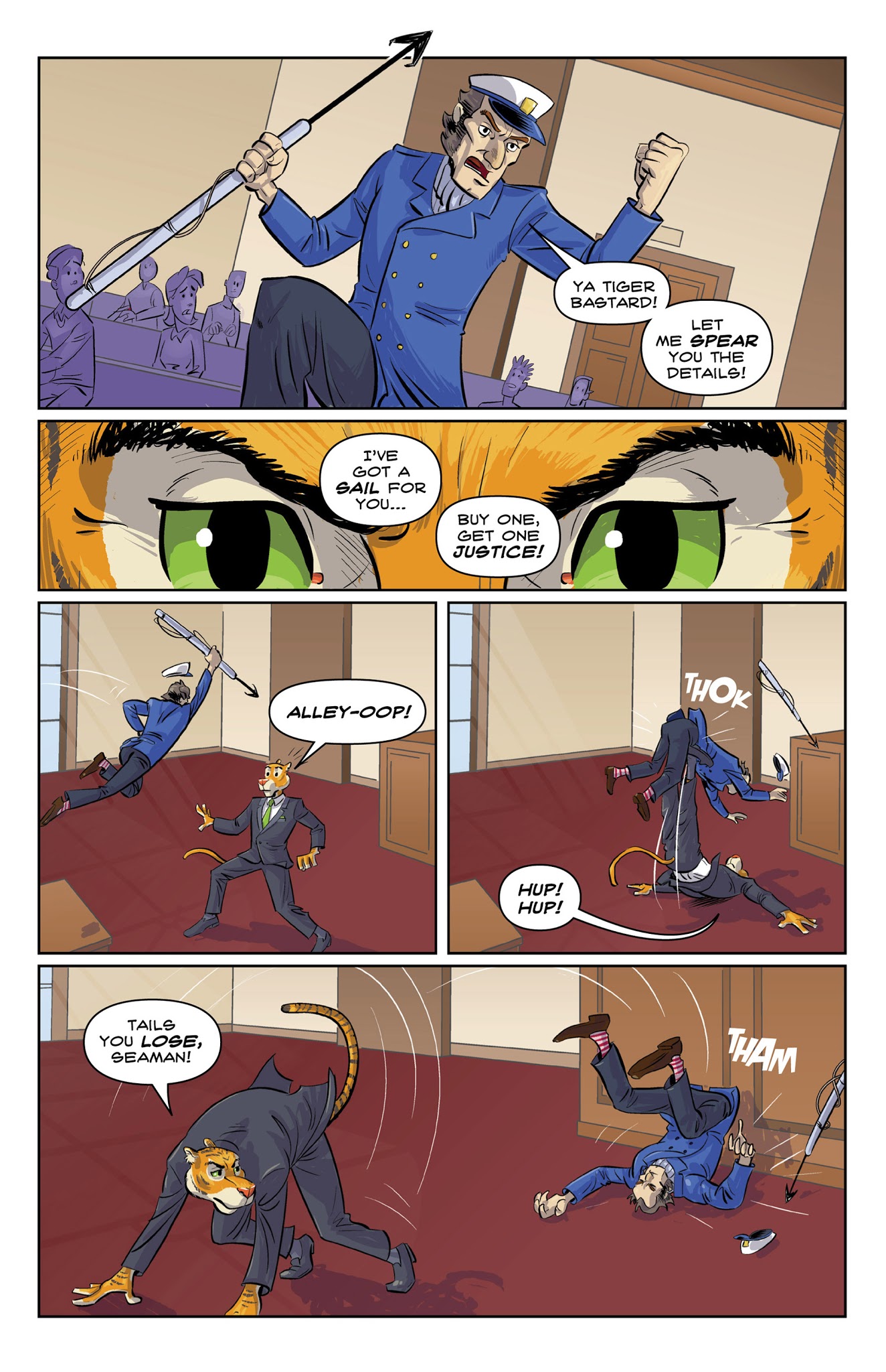 Read online Tiger Lawyer comic -  Issue #2 - 11
