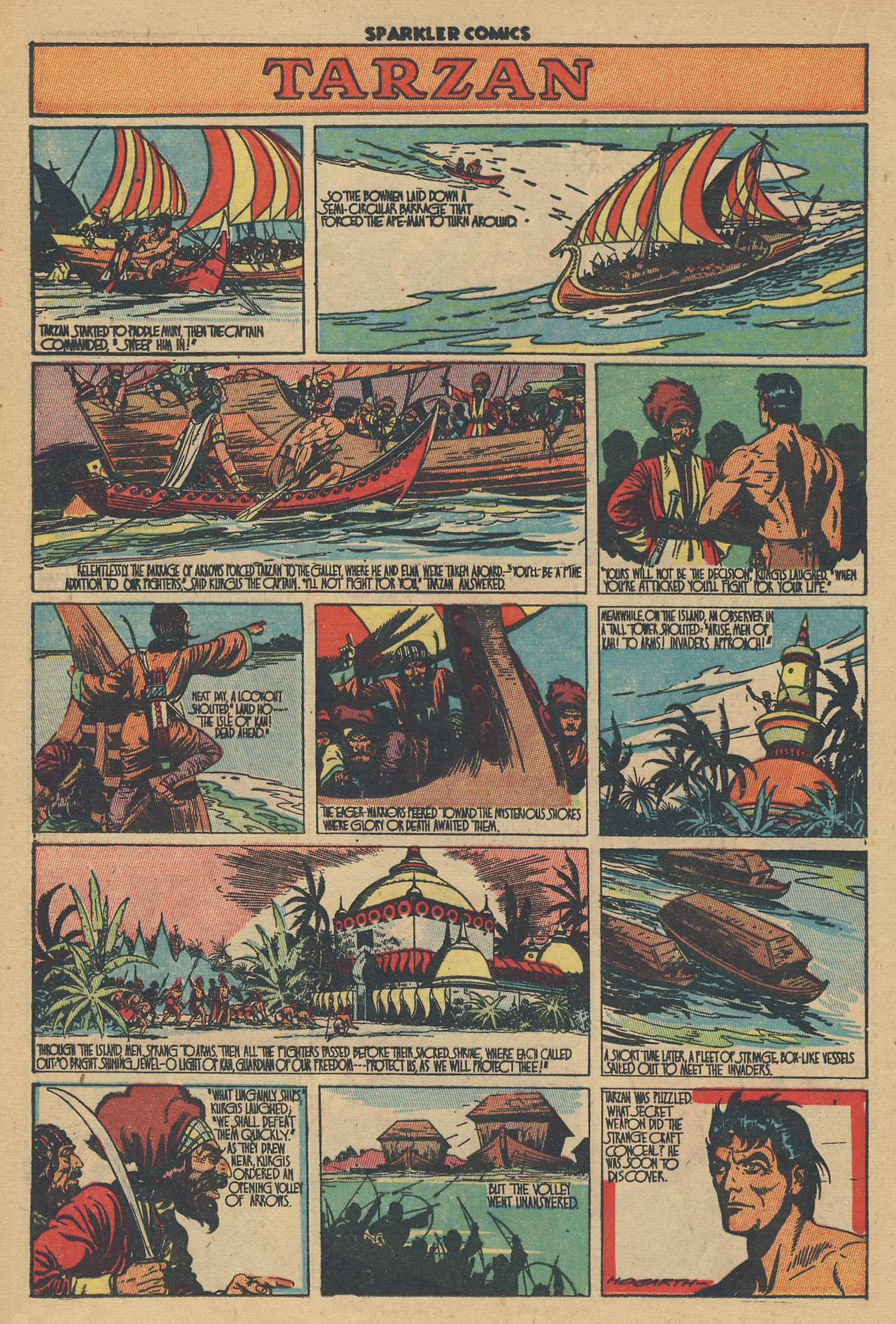 Read online Sparkler Comics comic -  Issue #57 - 24