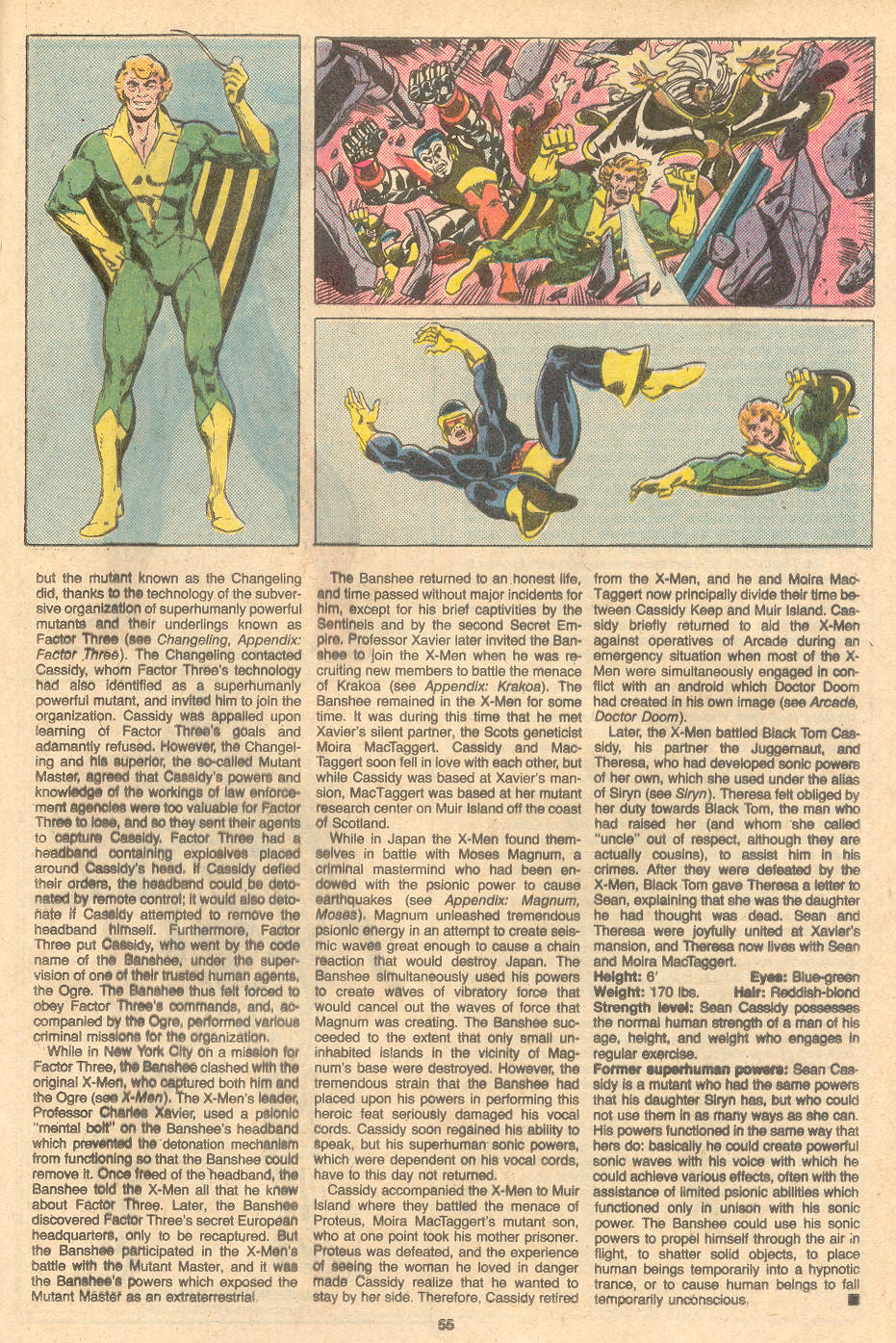Read online The Official Handbook of the Marvel Universe Deluxe Edition comic -  Issue #2 - 57