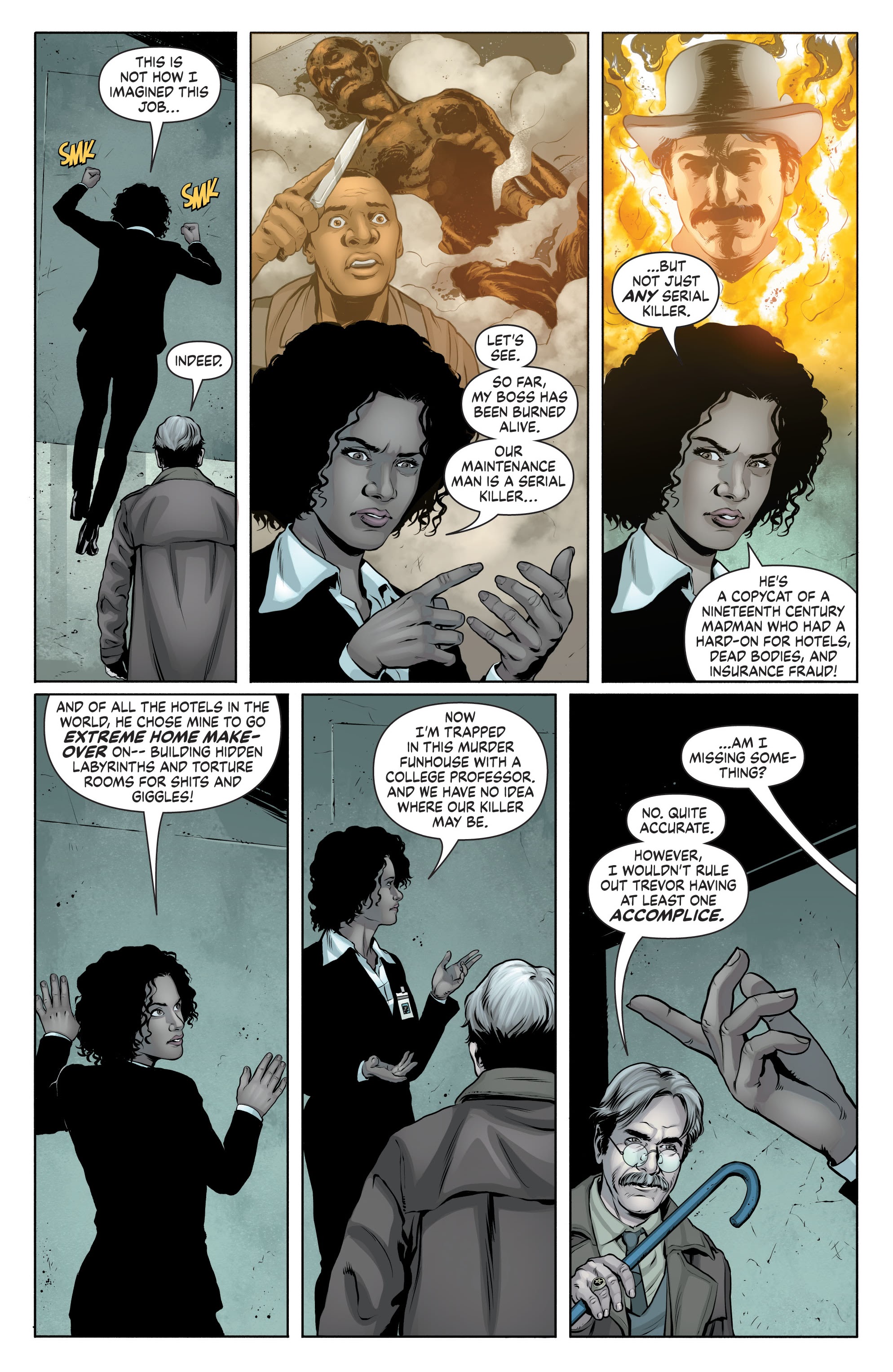 Read online Grimm Tales of Terror Quarterly: H.H. Holmes comic -  Issue # Full - 34
