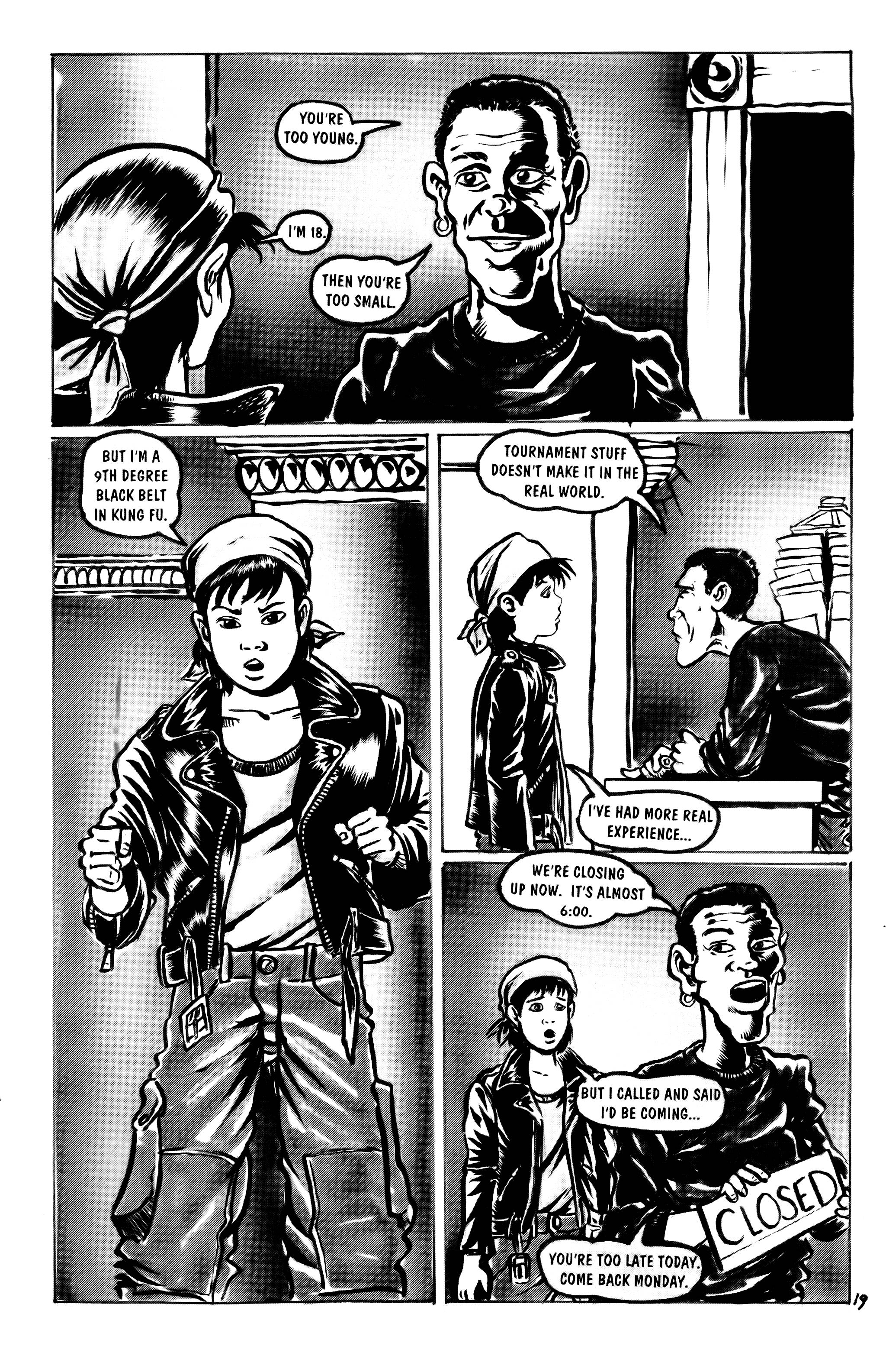 Read online Leather & Lace (1989) comic -  Issue #22 - 21