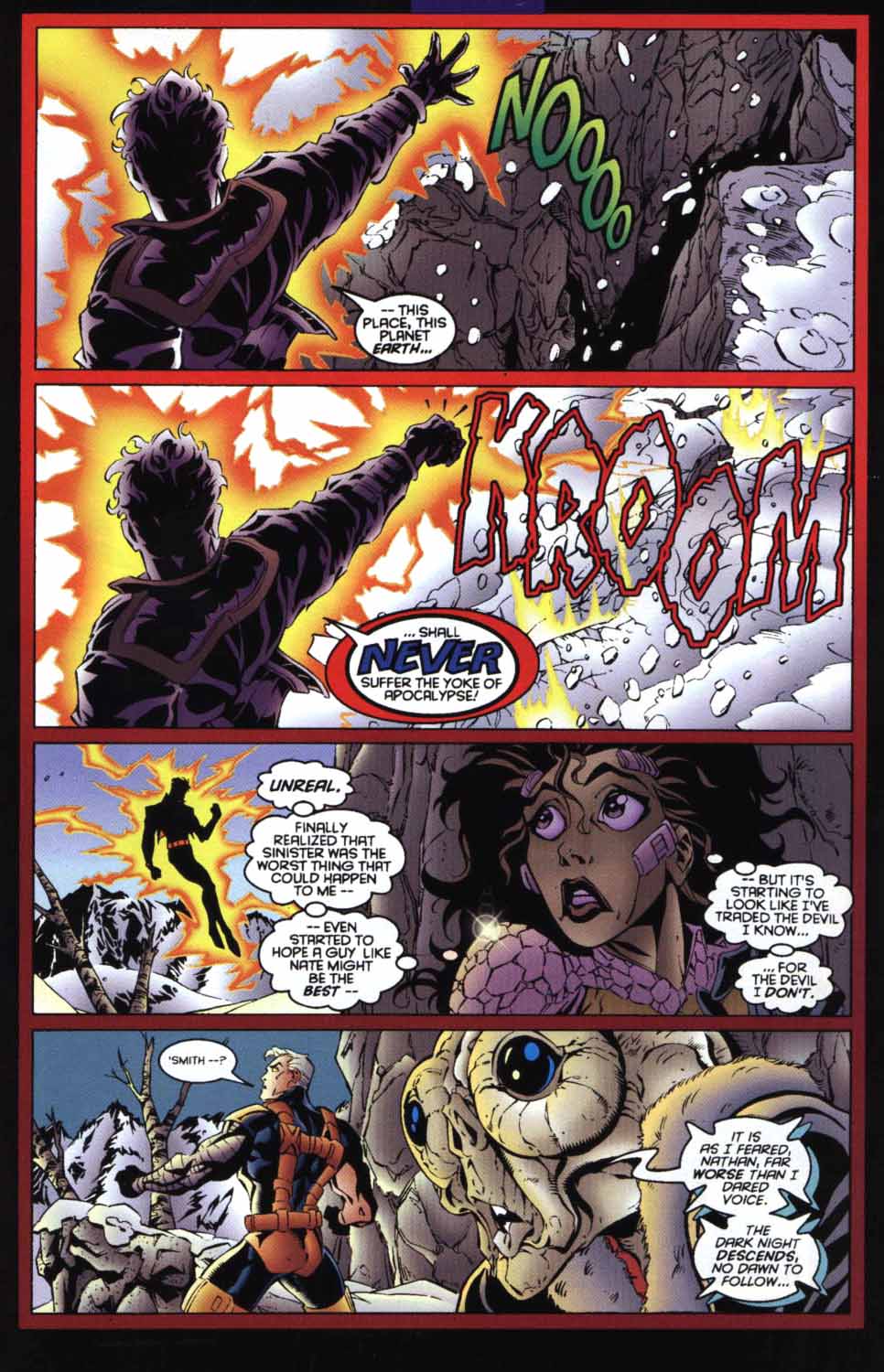 Read online X-Man comic -  Issue #14 - 19