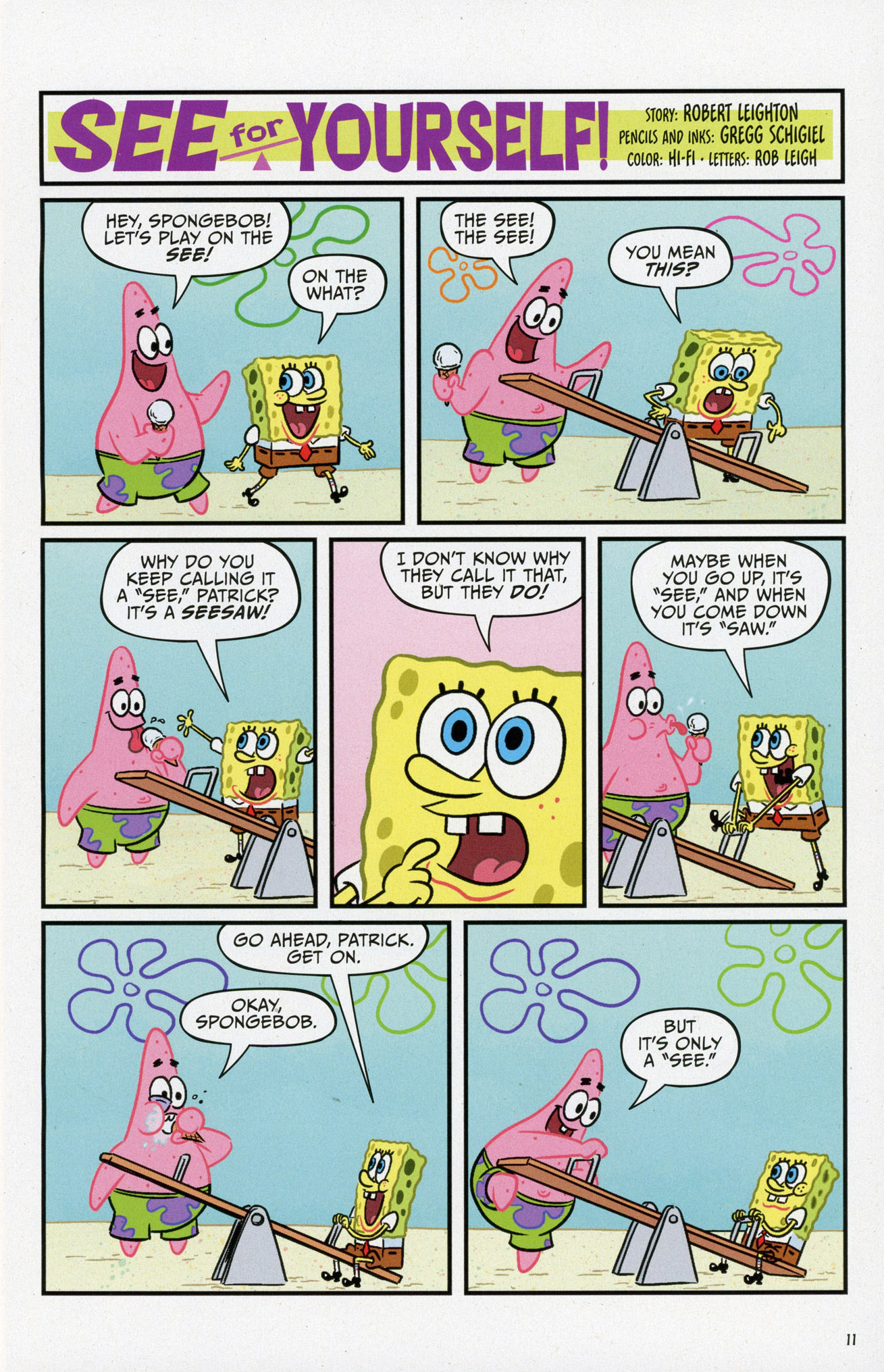 Read online SpongeBob Comics comic -  Issue #47 - 13