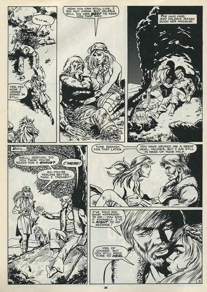 Read online The Savage Sword Of Conan comic -  Issue #172 - 30