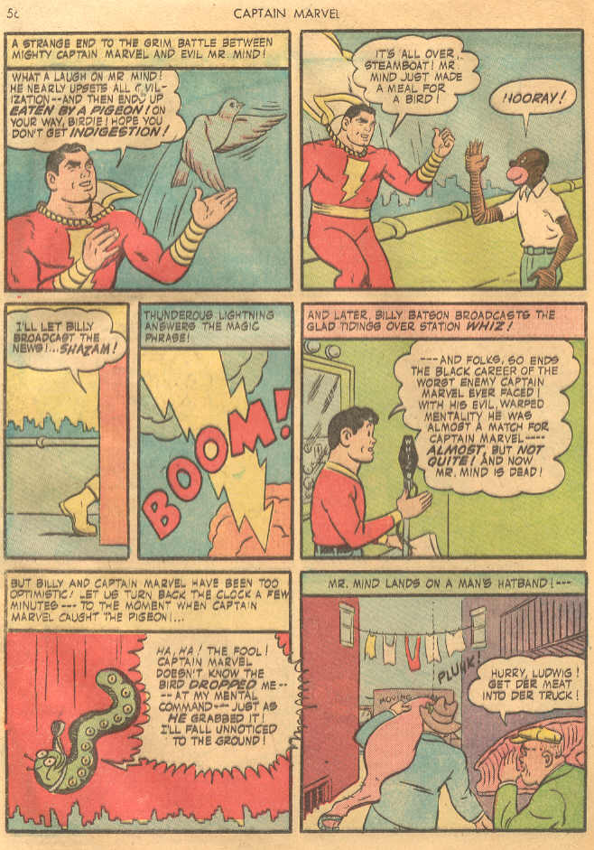 Read online Captain Marvel Adventures comic -  Issue #28 - 56