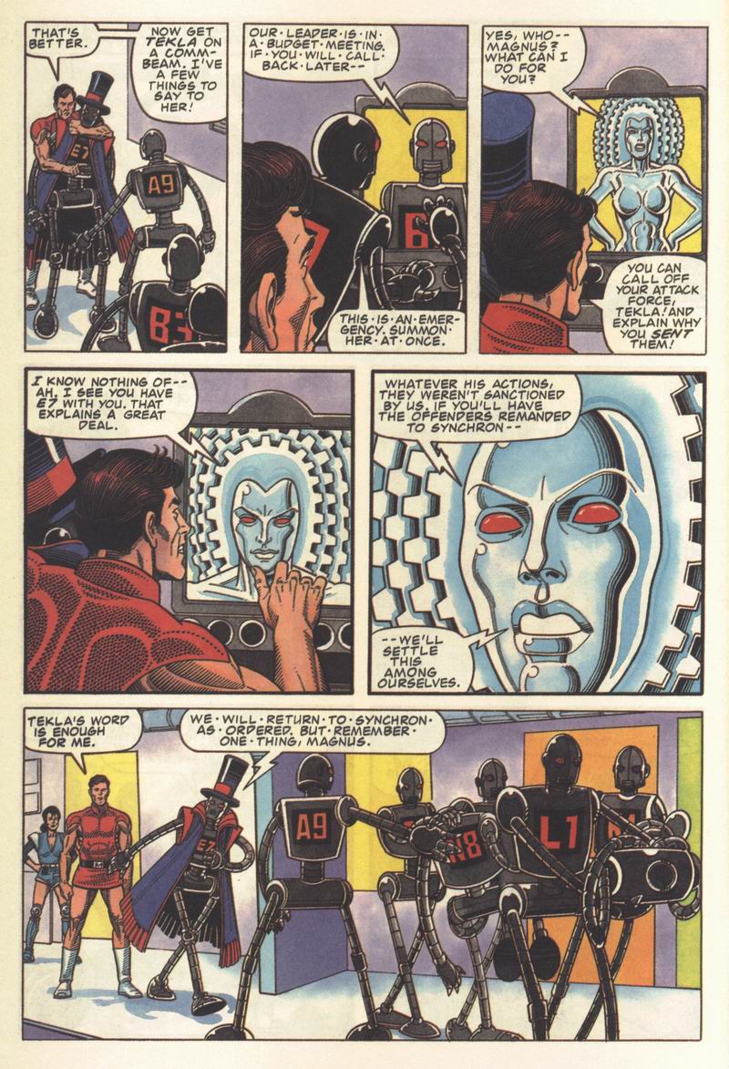 Read online Magnus Robot Fighter (1991) comic -  Issue #19 - 21