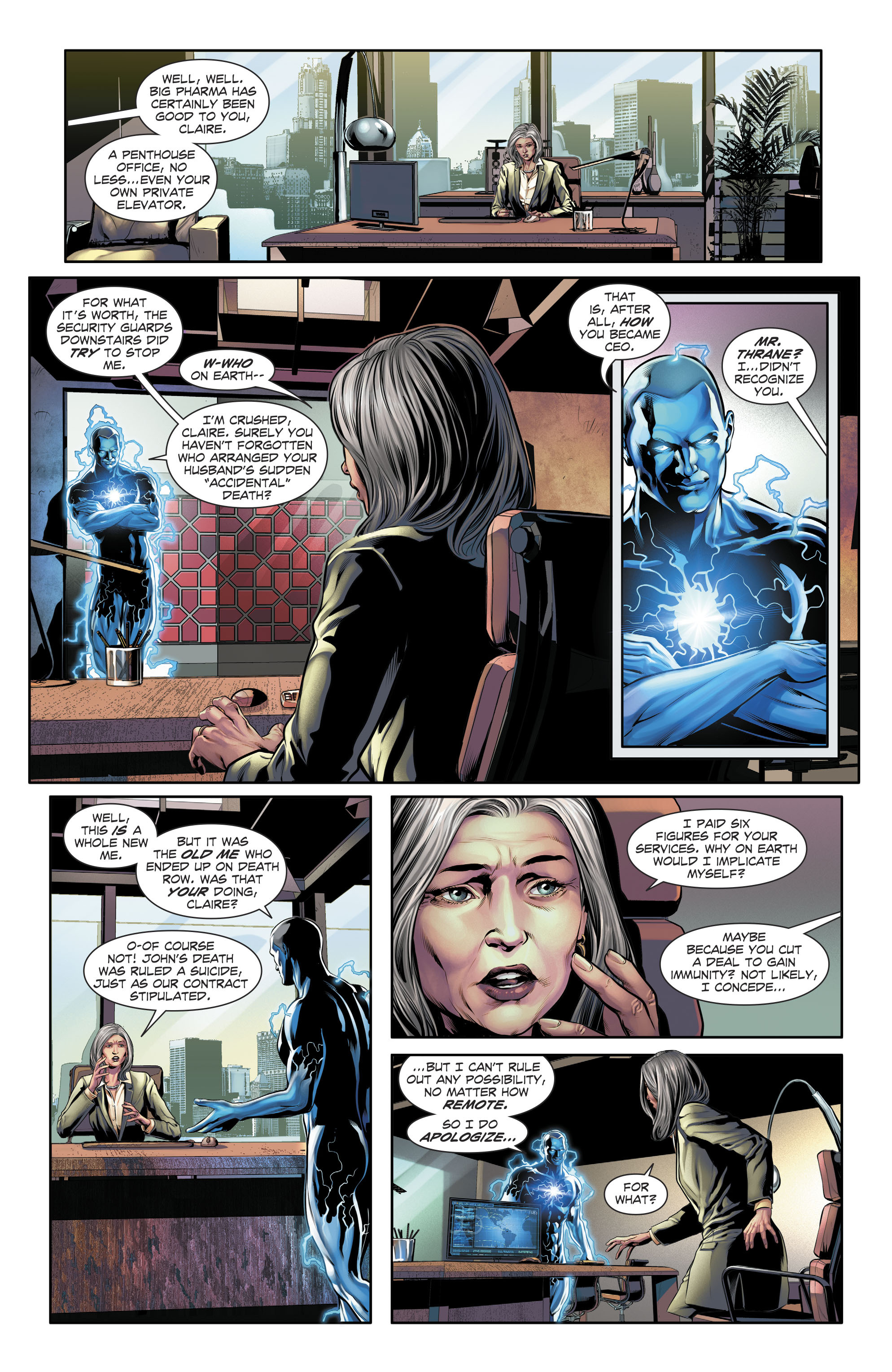 Read online The Fall and Rise of Captain Atom comic -  Issue #5 - 7