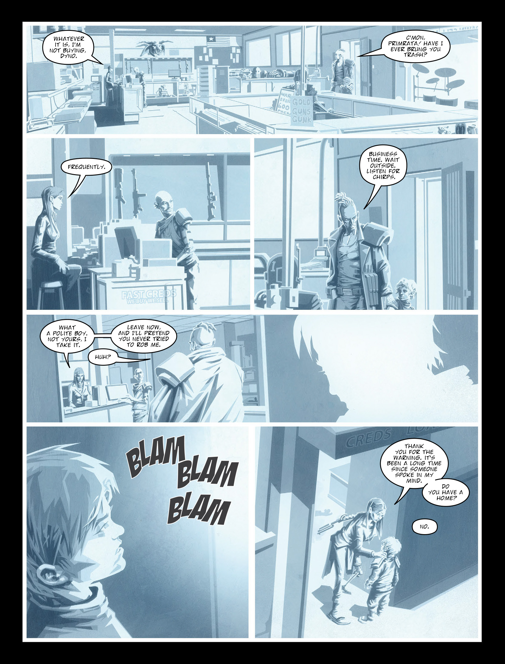 Read online Judge Dredd Megazine (Vol. 5) comic -  Issue #446 - 49
