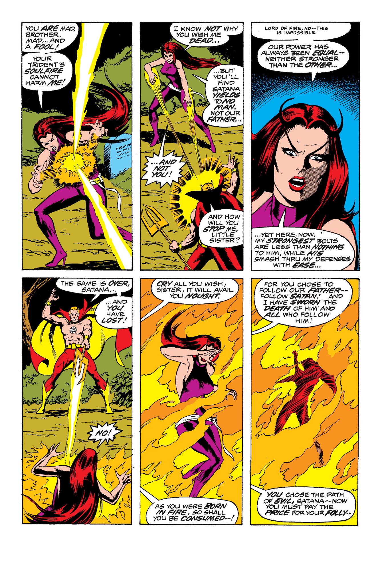 Read online Son of Satan Classic comic -  Issue # TPB (Part 4) - 5