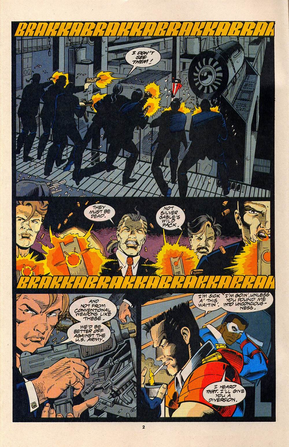Read online Silver Sable and the Wild Pack comic -  Issue #34 - 3