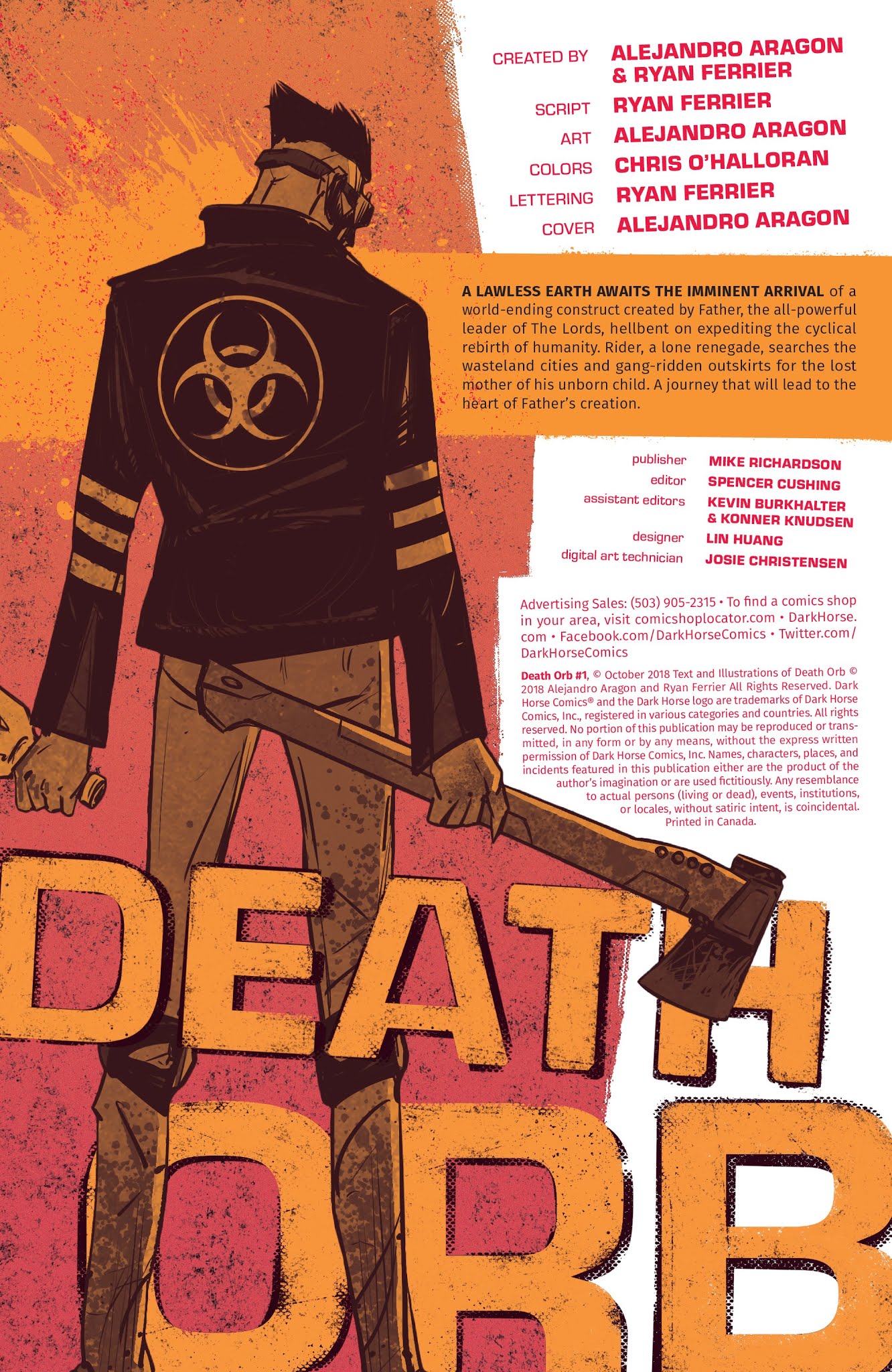 Read online Death Orb comic -  Issue #1 - 2
