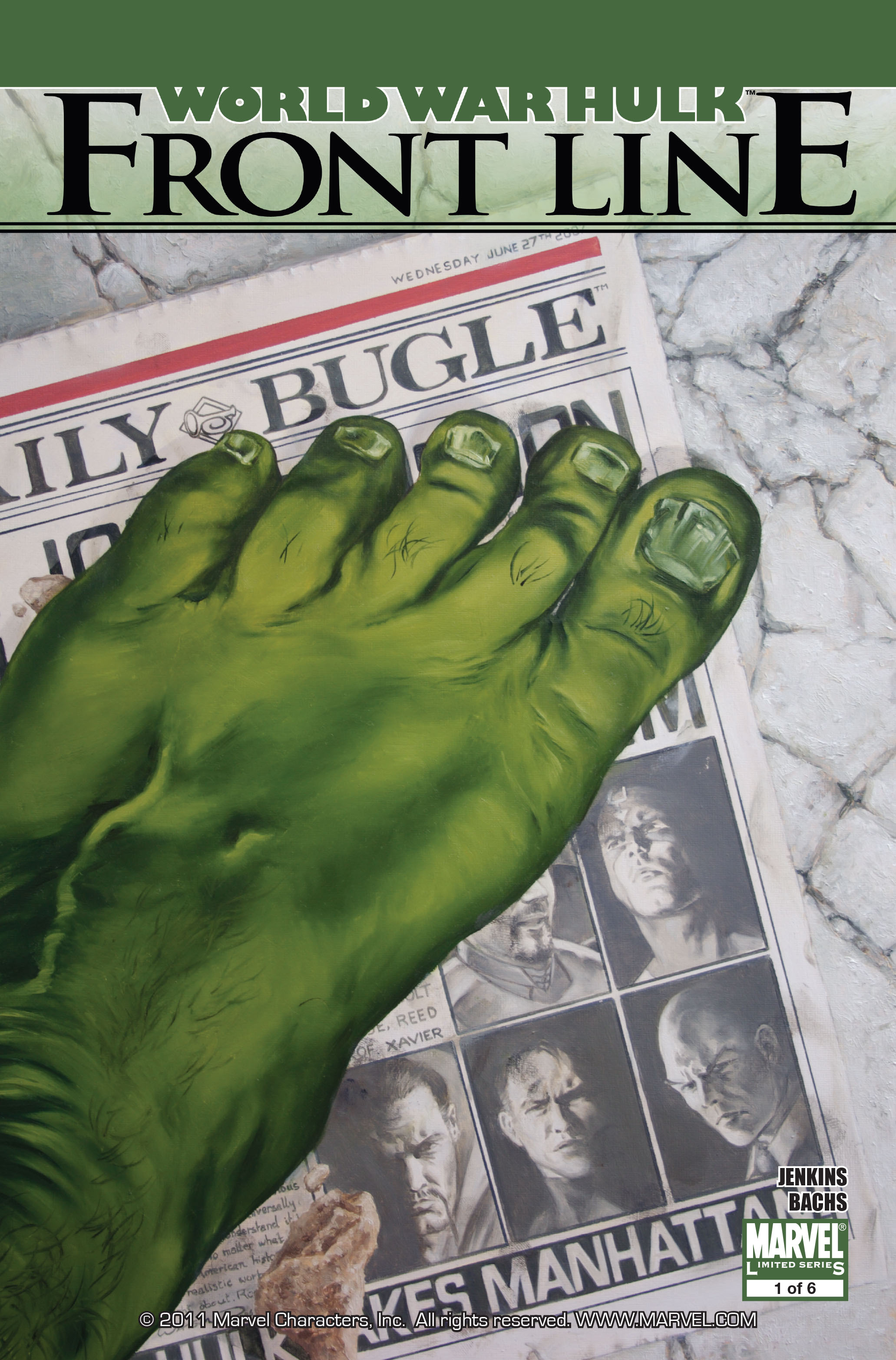 Read online World War Hulk: Front Line comic -  Issue #1 - 1