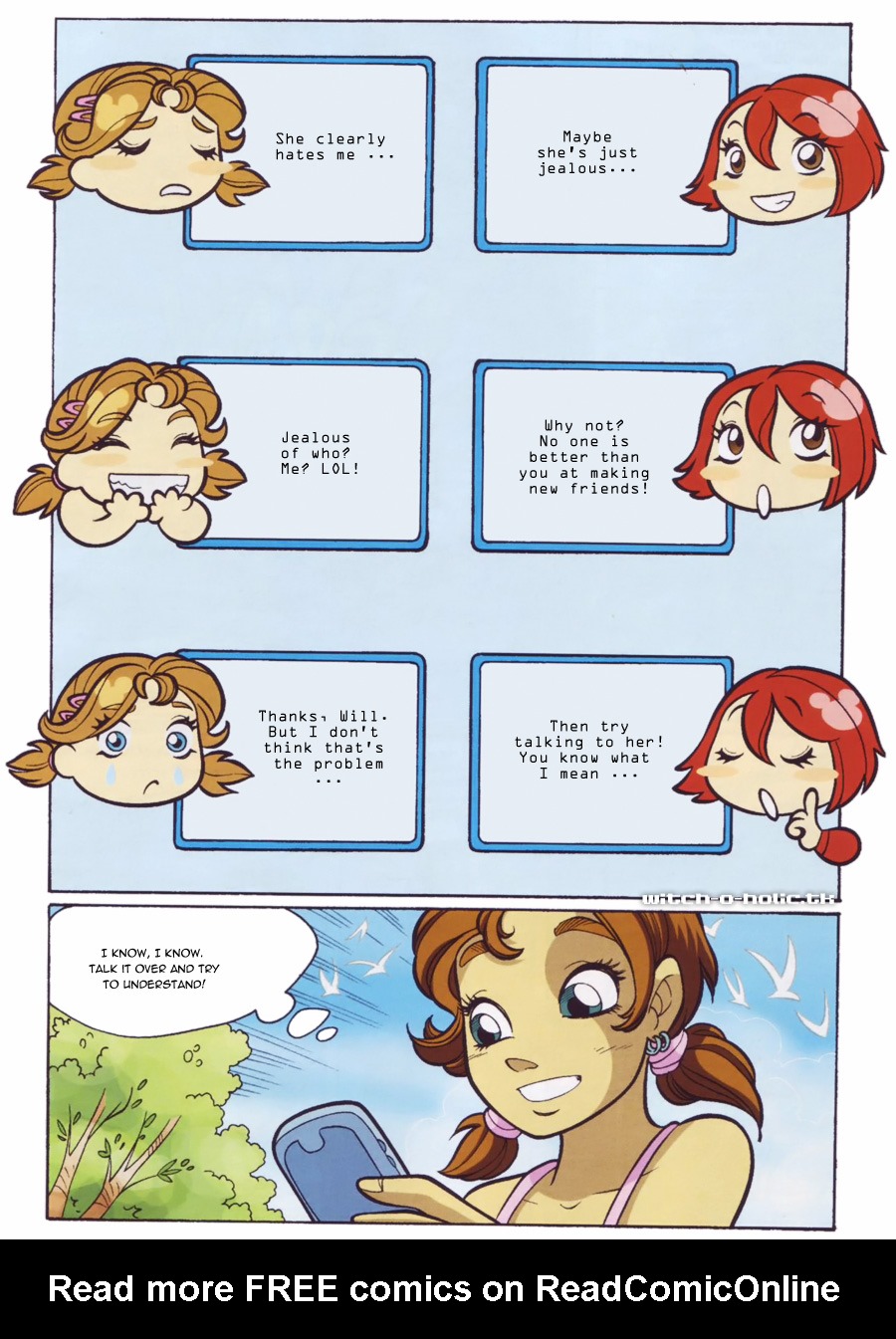 Read online W.i.t.c.h. comic -  Issue #137 - 21
