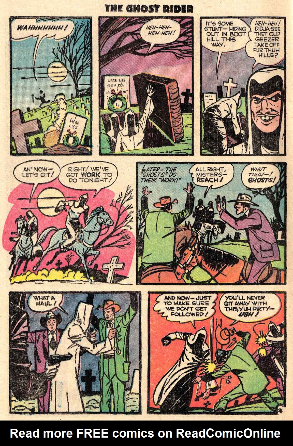 Read online The Ghost Rider (1950) comic -  Issue #4 - 4