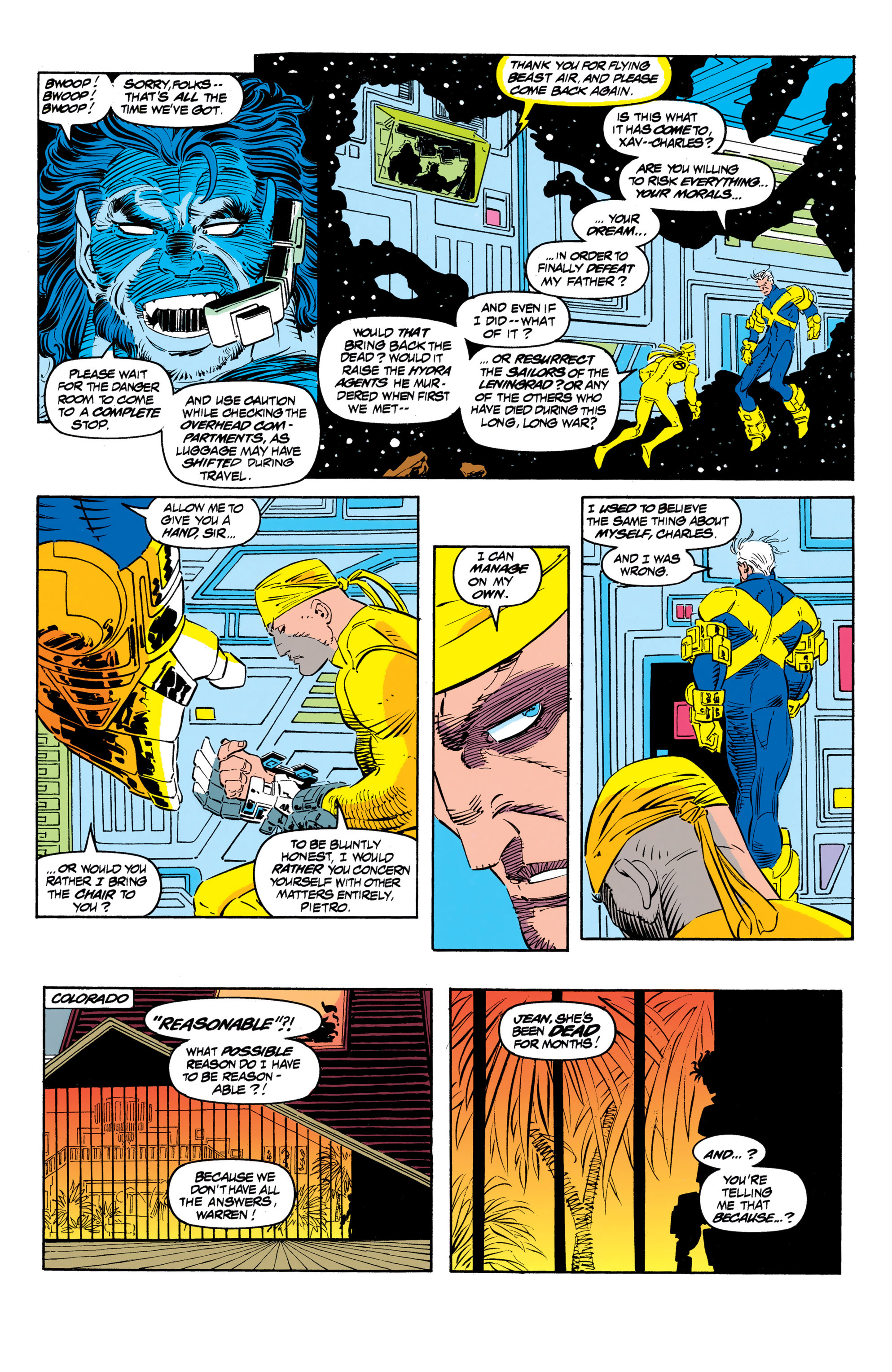 Read online Uncanny X-Men (1963) comic -  Issue #306 - 9