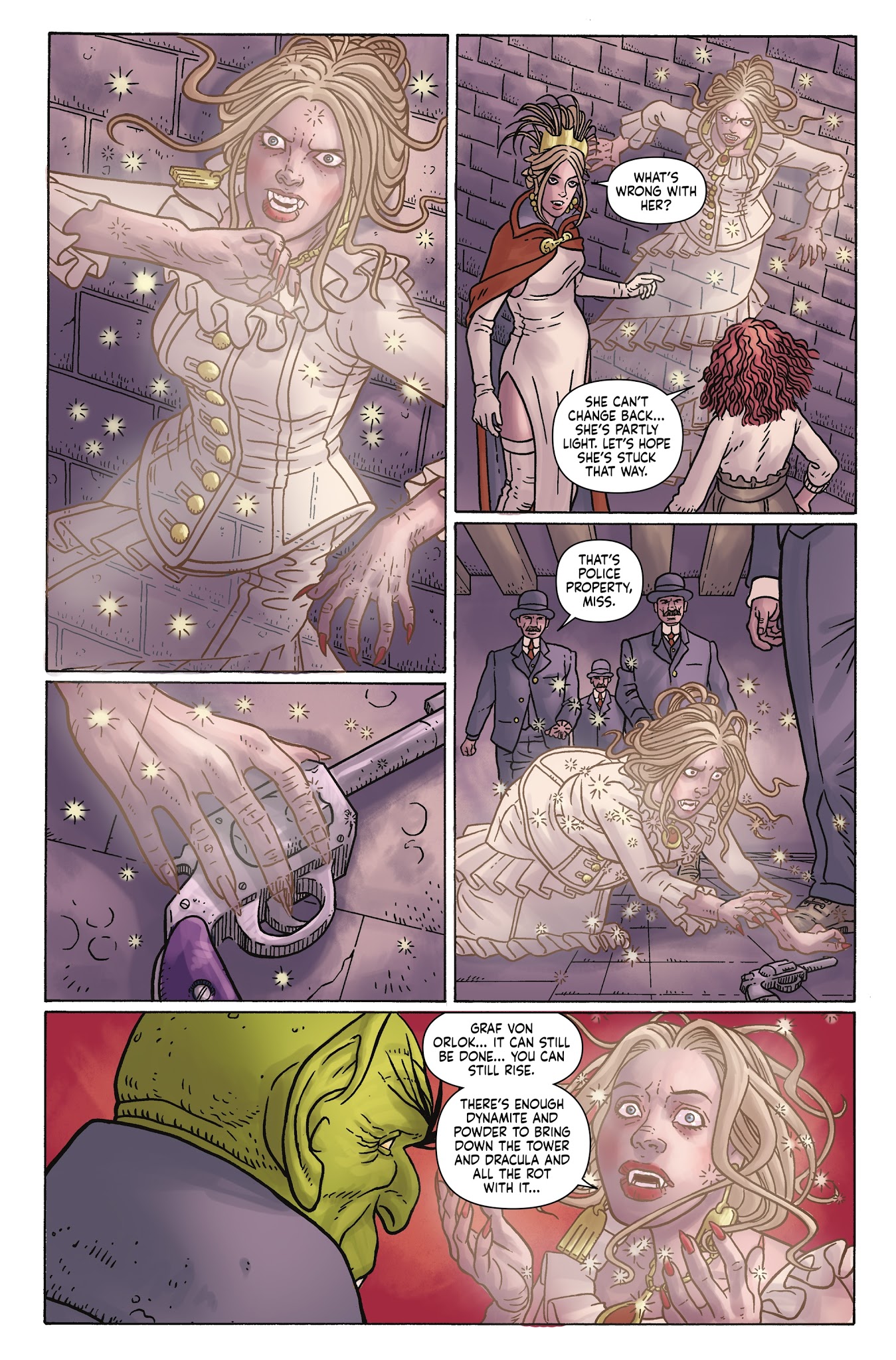 Read online Anno Dracula comic -  Issue #5 - 26